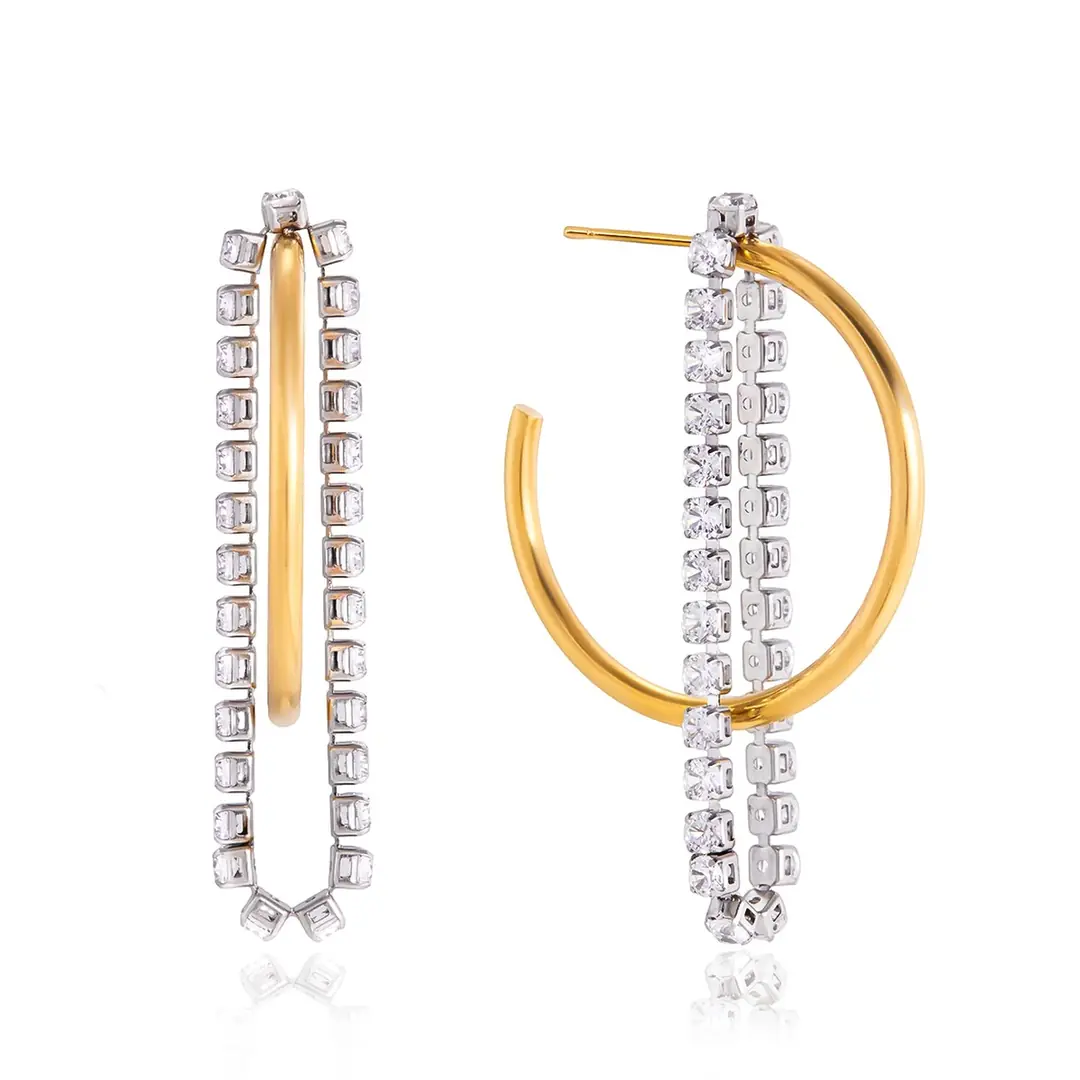 Duvessa Earring | Çelik Küpe