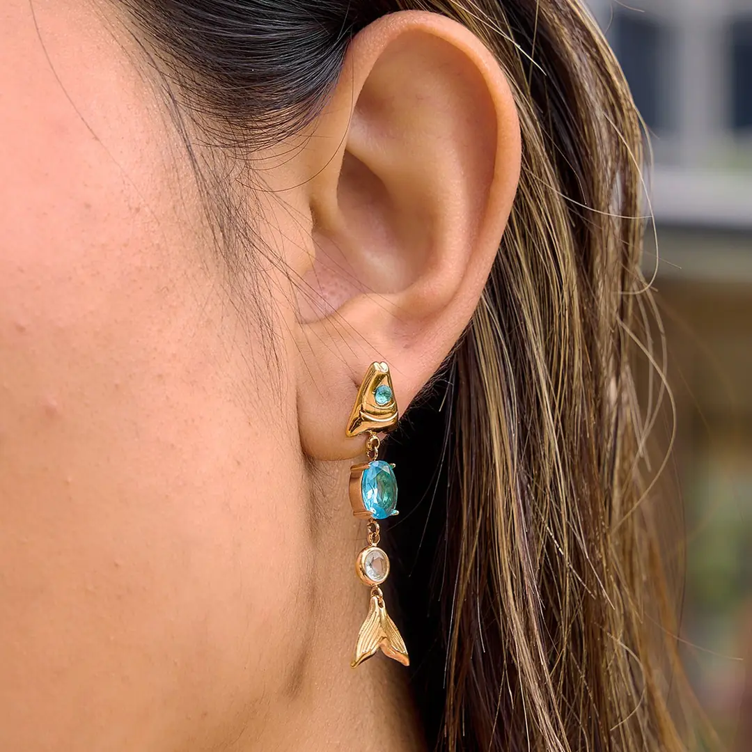 Nemora Earring | Çelik Küpe 4