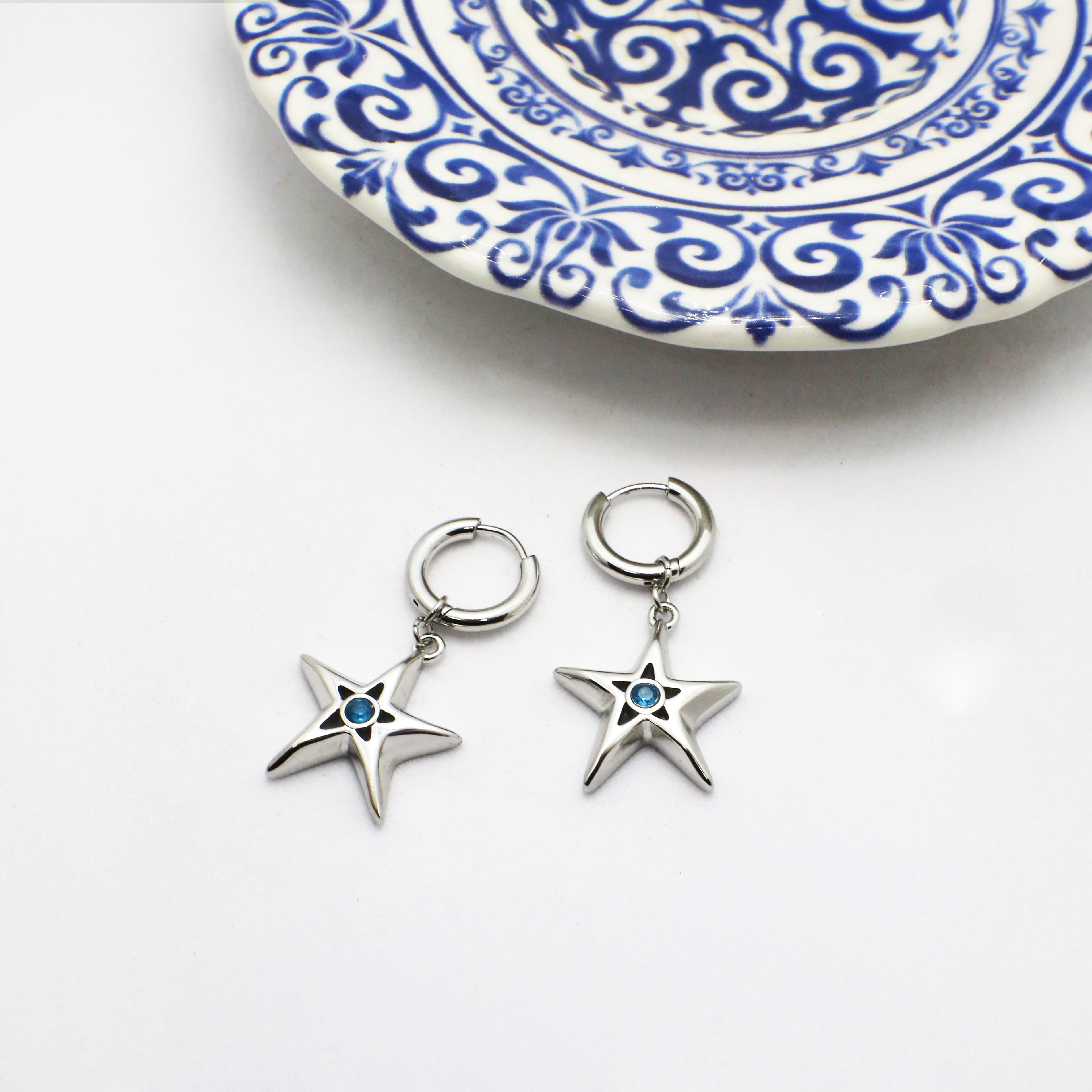   Celestea Earring | Çelik Küpe
