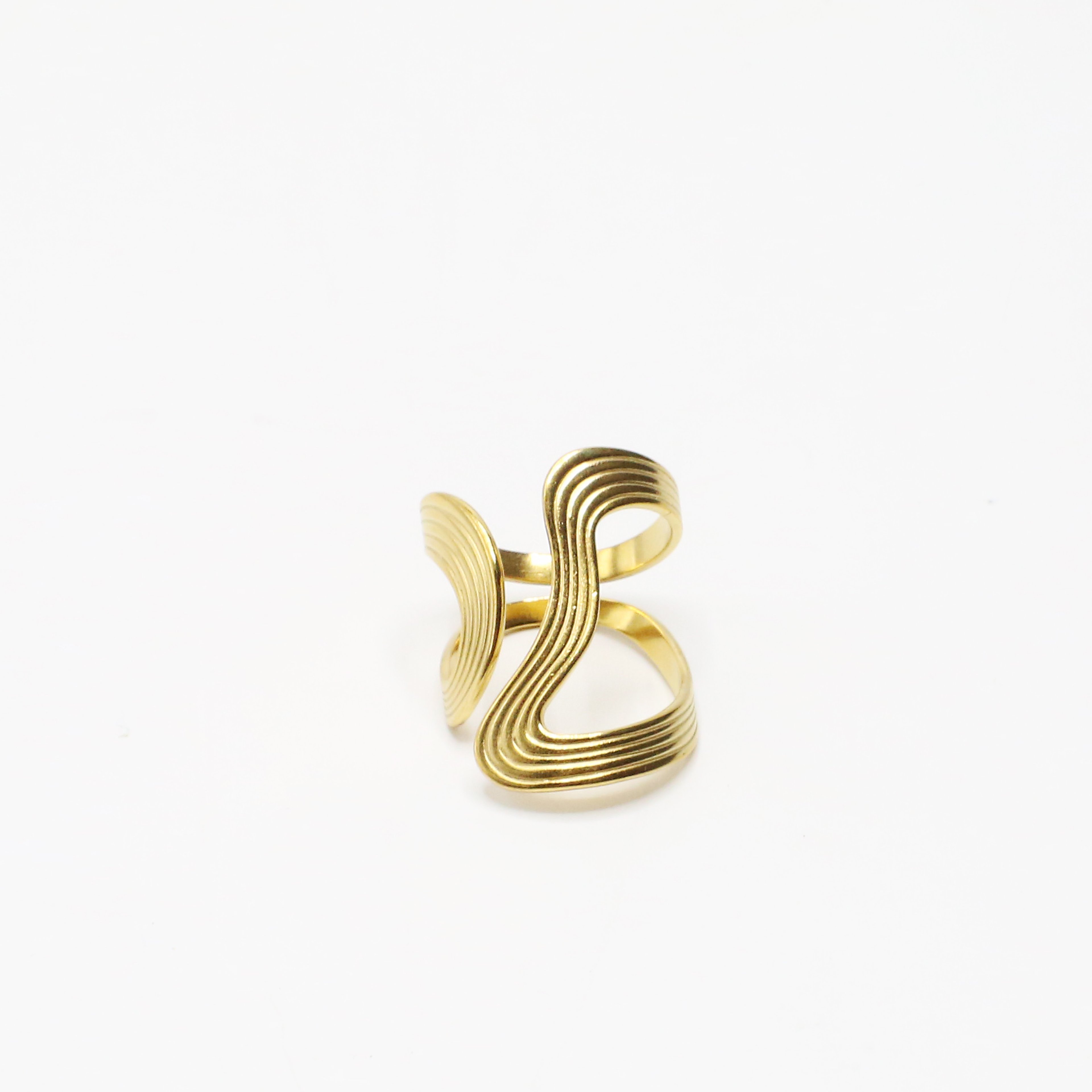 Onda Ring | Çelik Yüzük