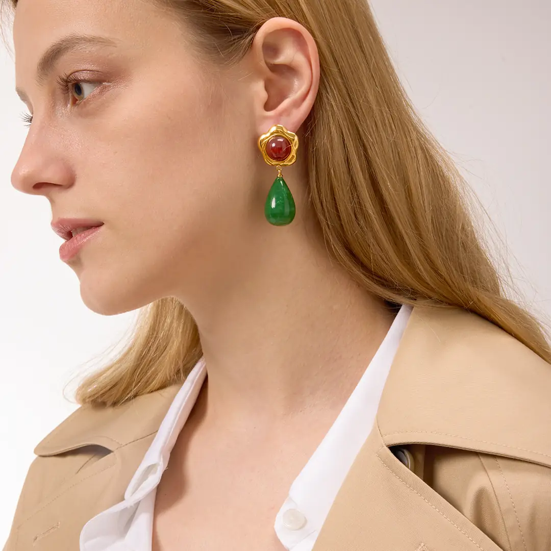 Rosvera Earring | Reçine Küpe 2