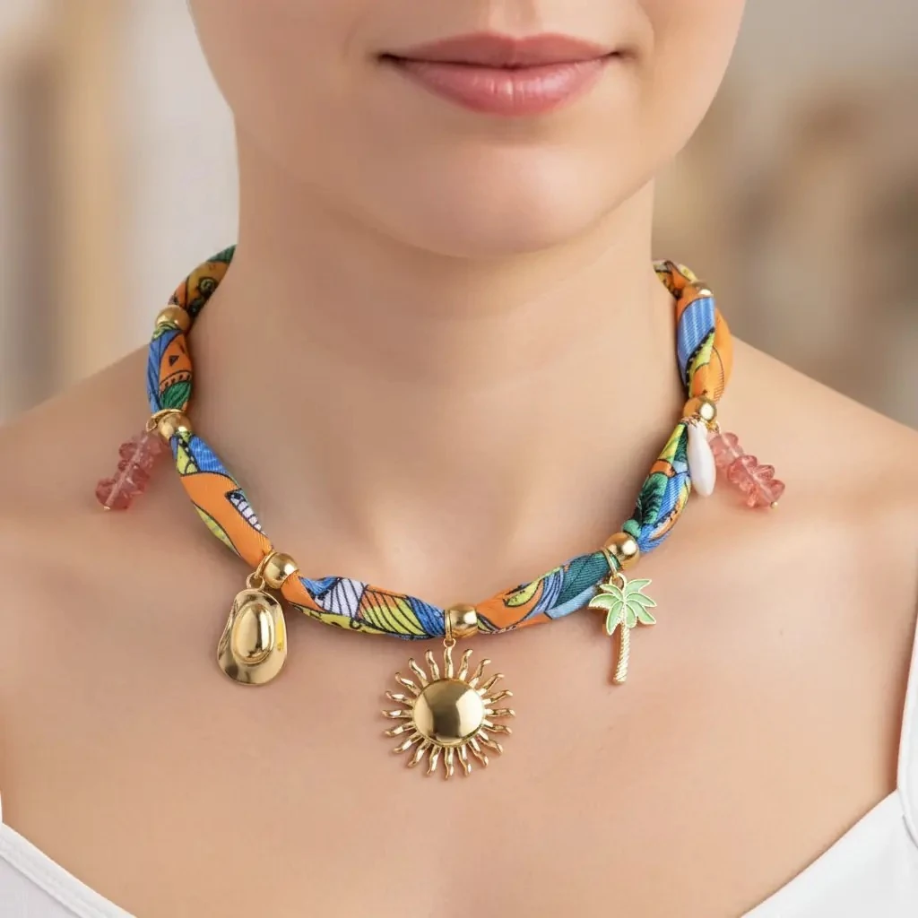 Palme Necklace | Çelik Kolye