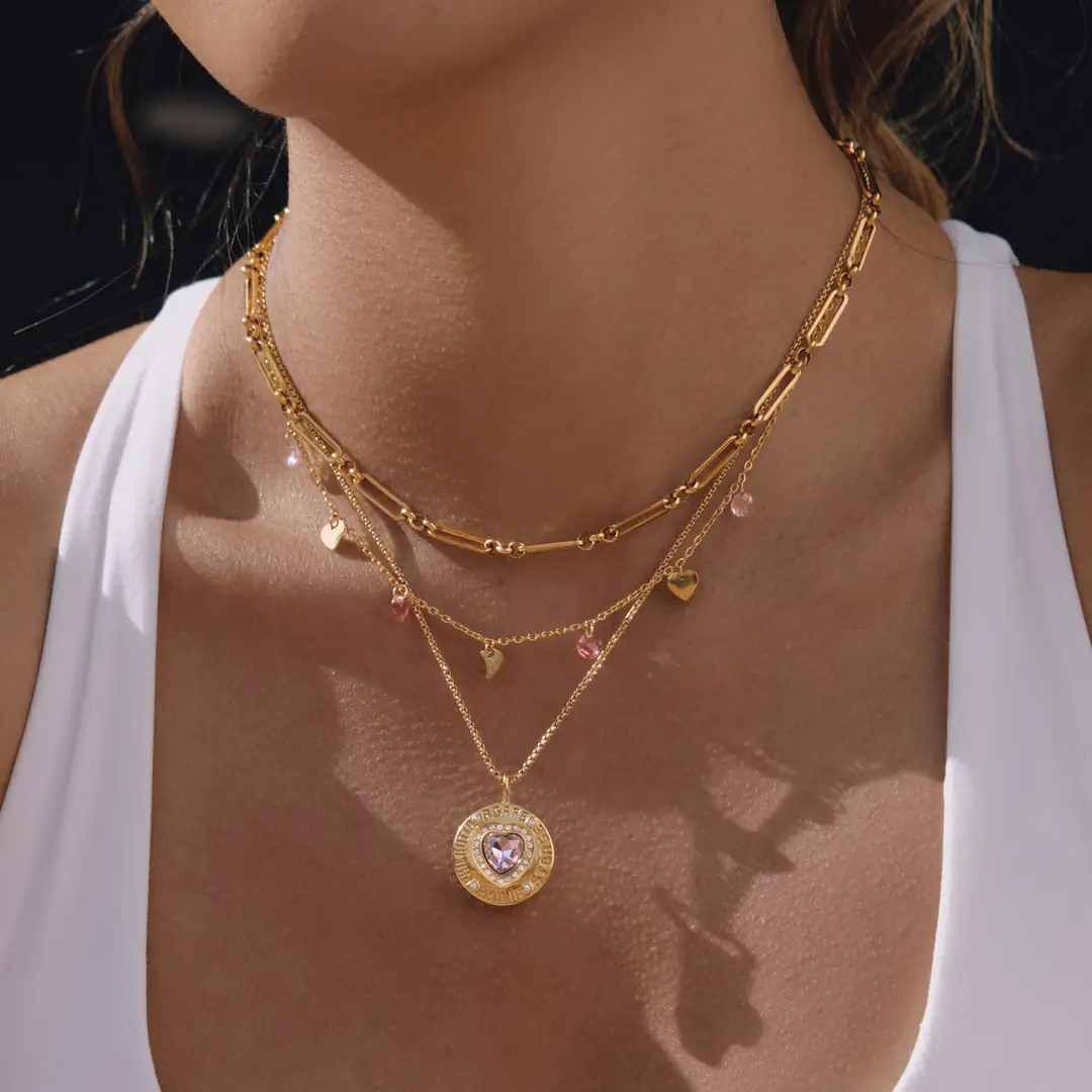 Medalya Necklace | Çelik Kolye 4
