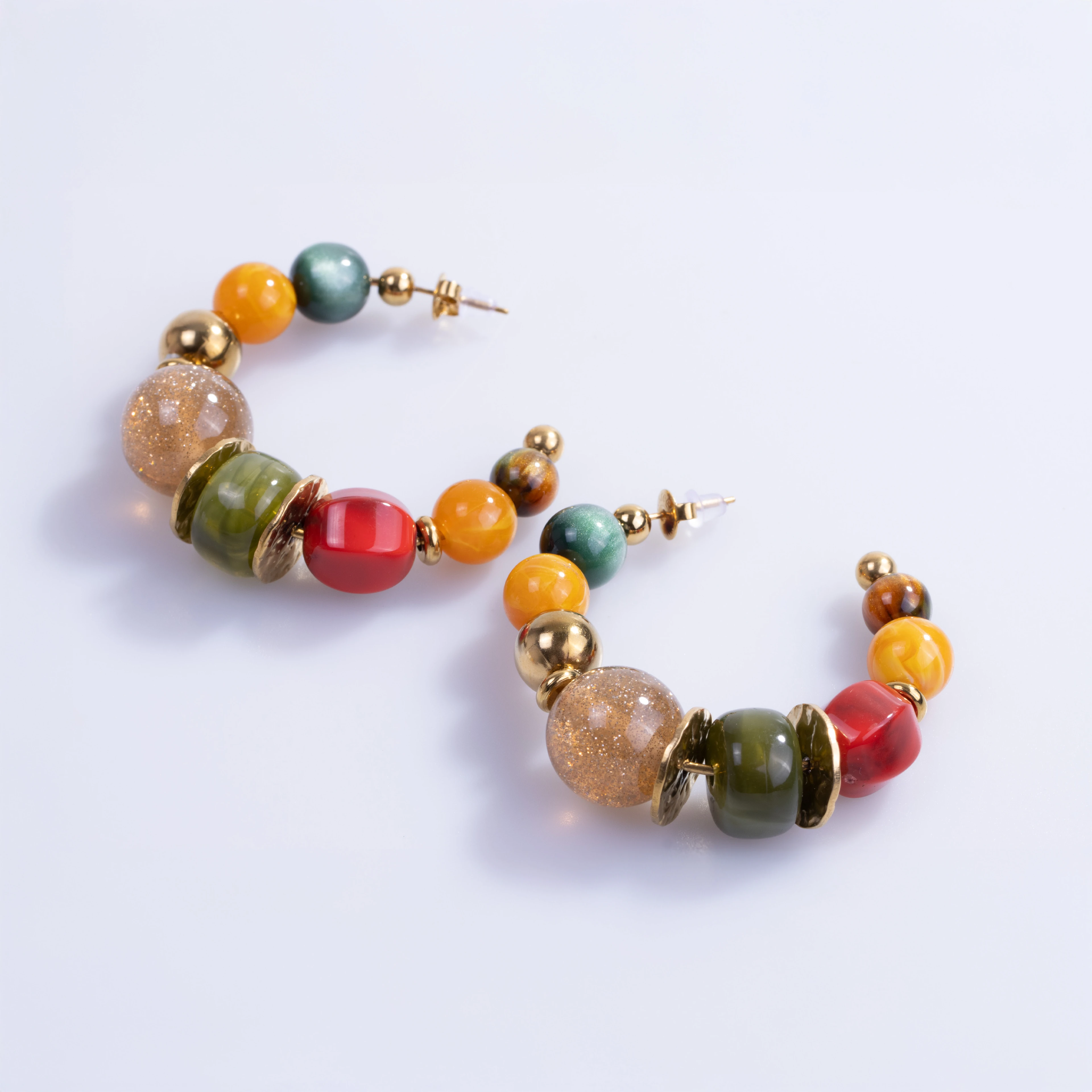 Colora Earring | Çelik Küpe