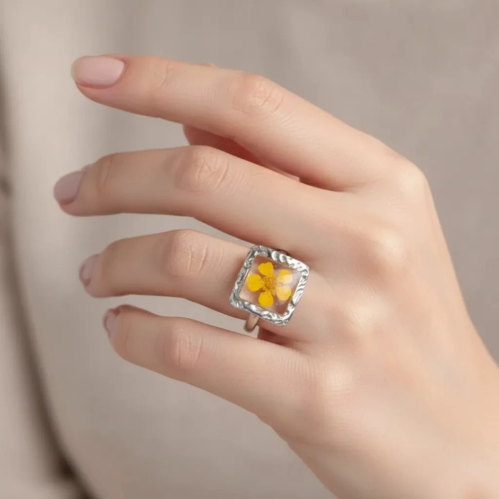 Tecoma Ring | Çelik Yüzük