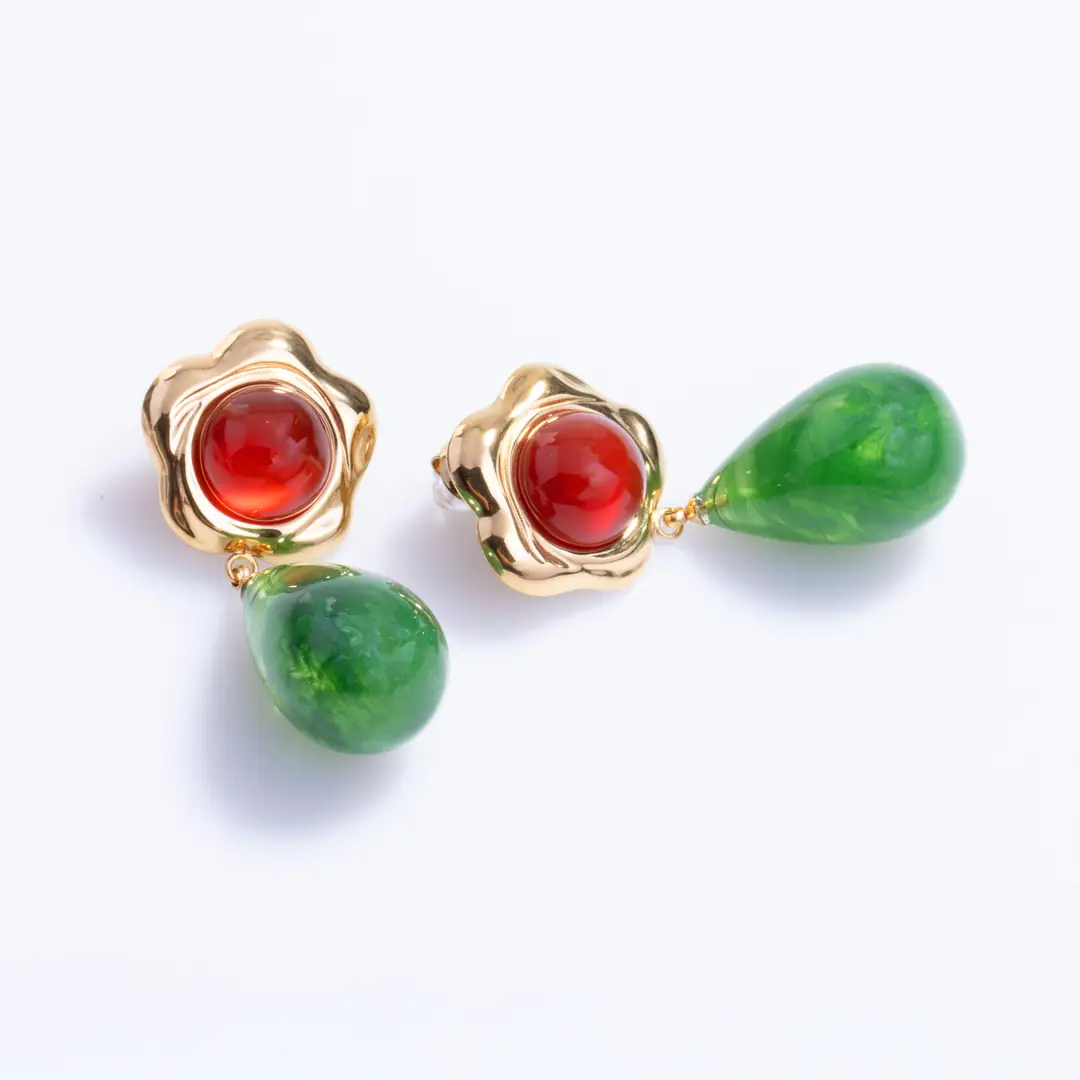 Rosvera Earring | Çelik Küpe