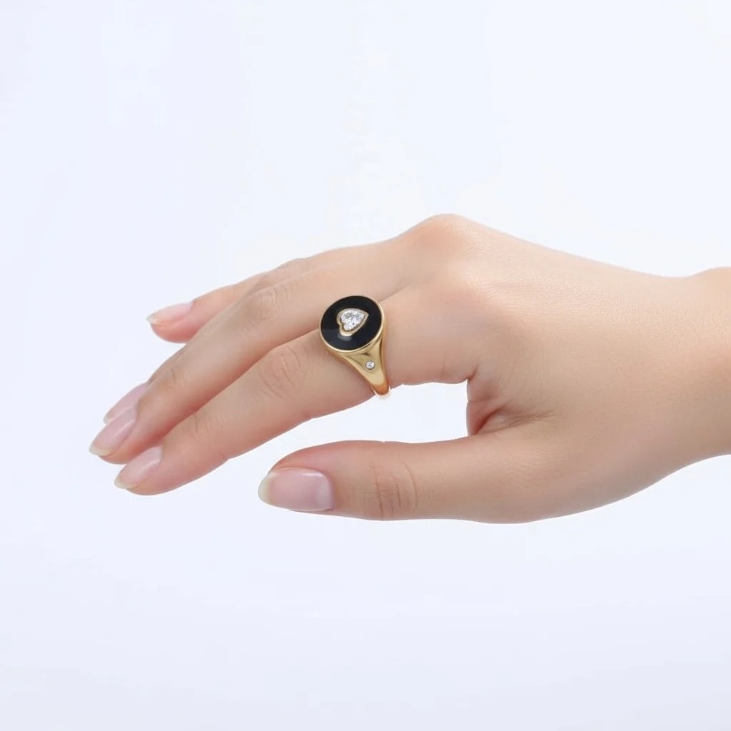 Tefnut Ring | Çelik Yüzük