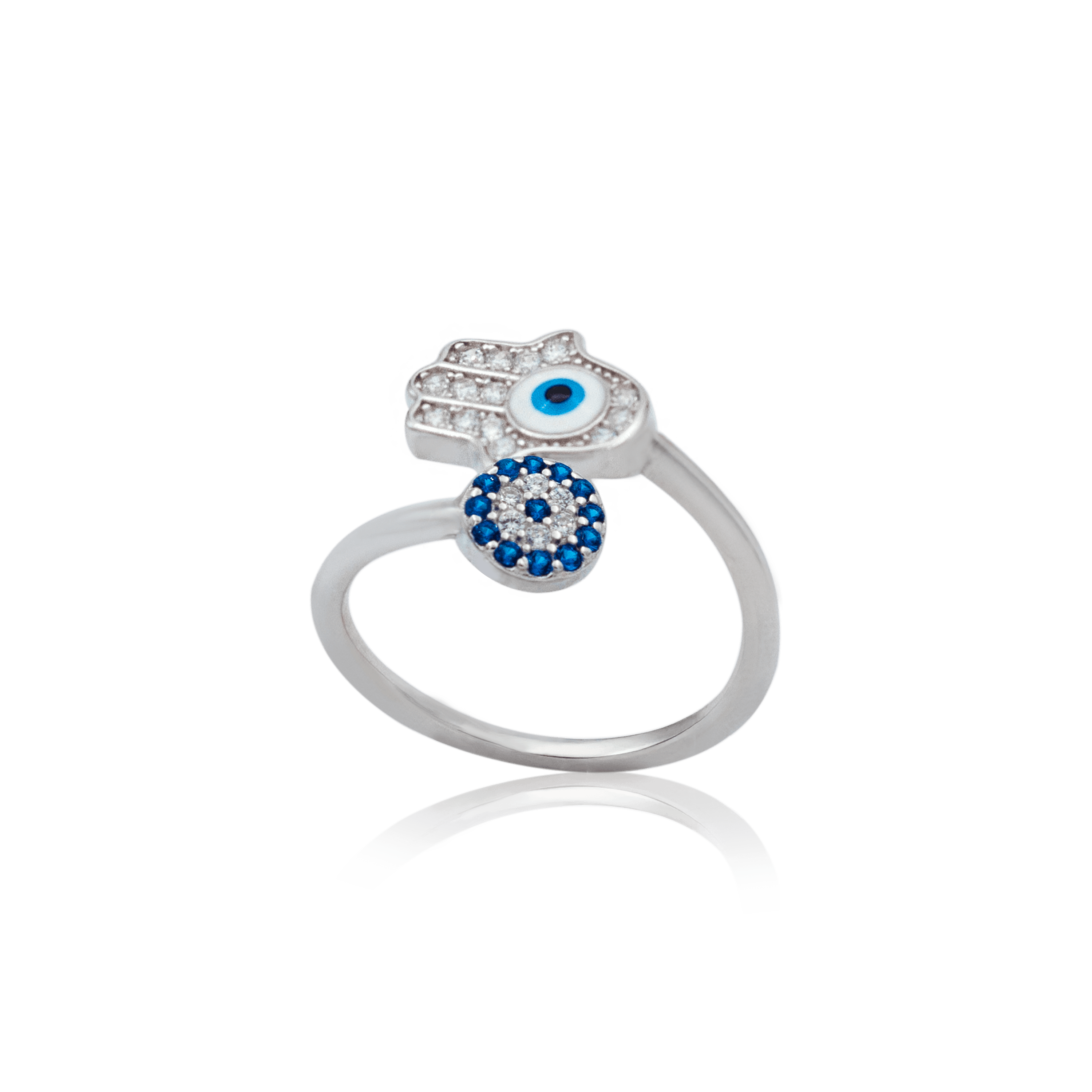 Fatima Eye Ring | Silver Kadın Yüzük
