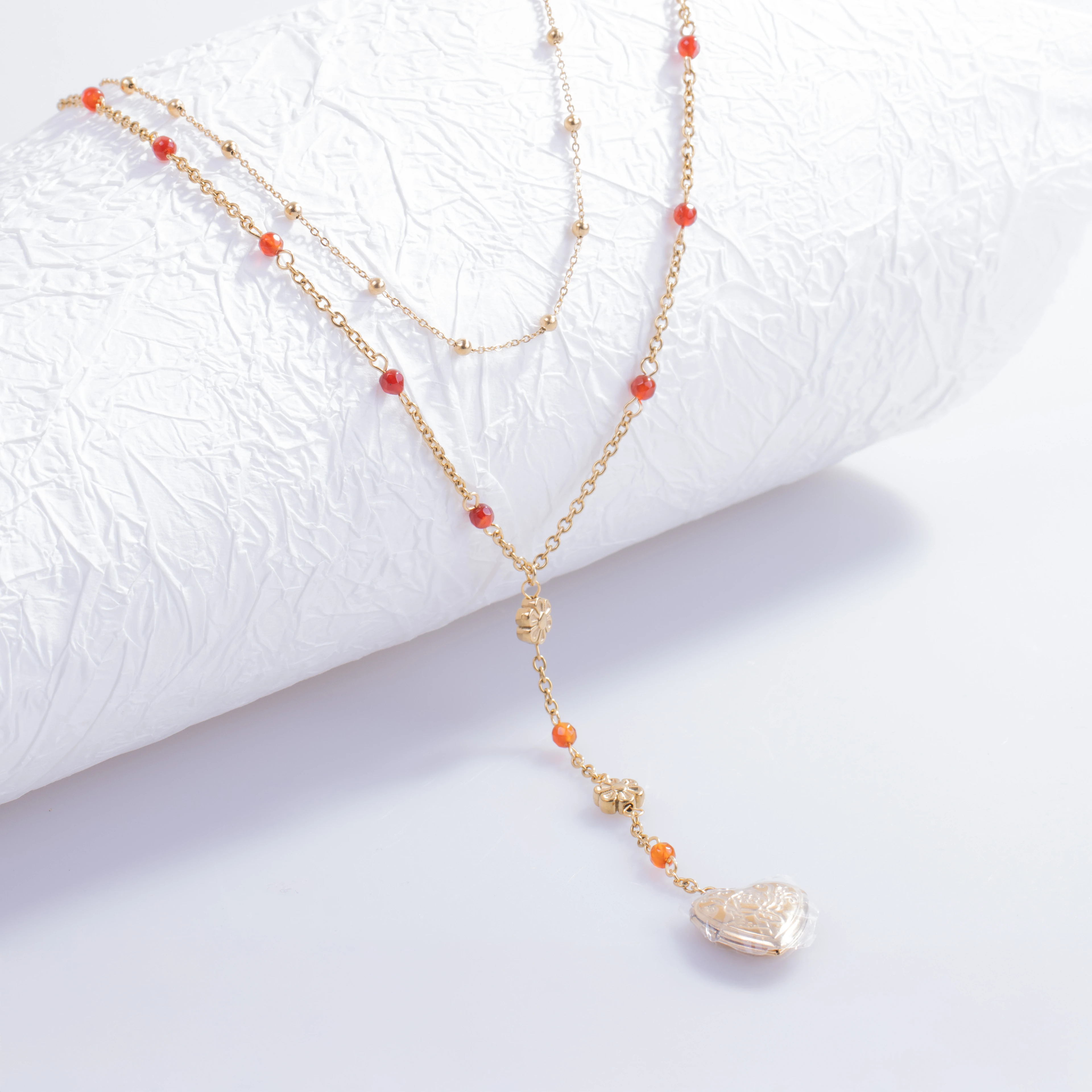 Corintha Necklace | Çelik Kolye