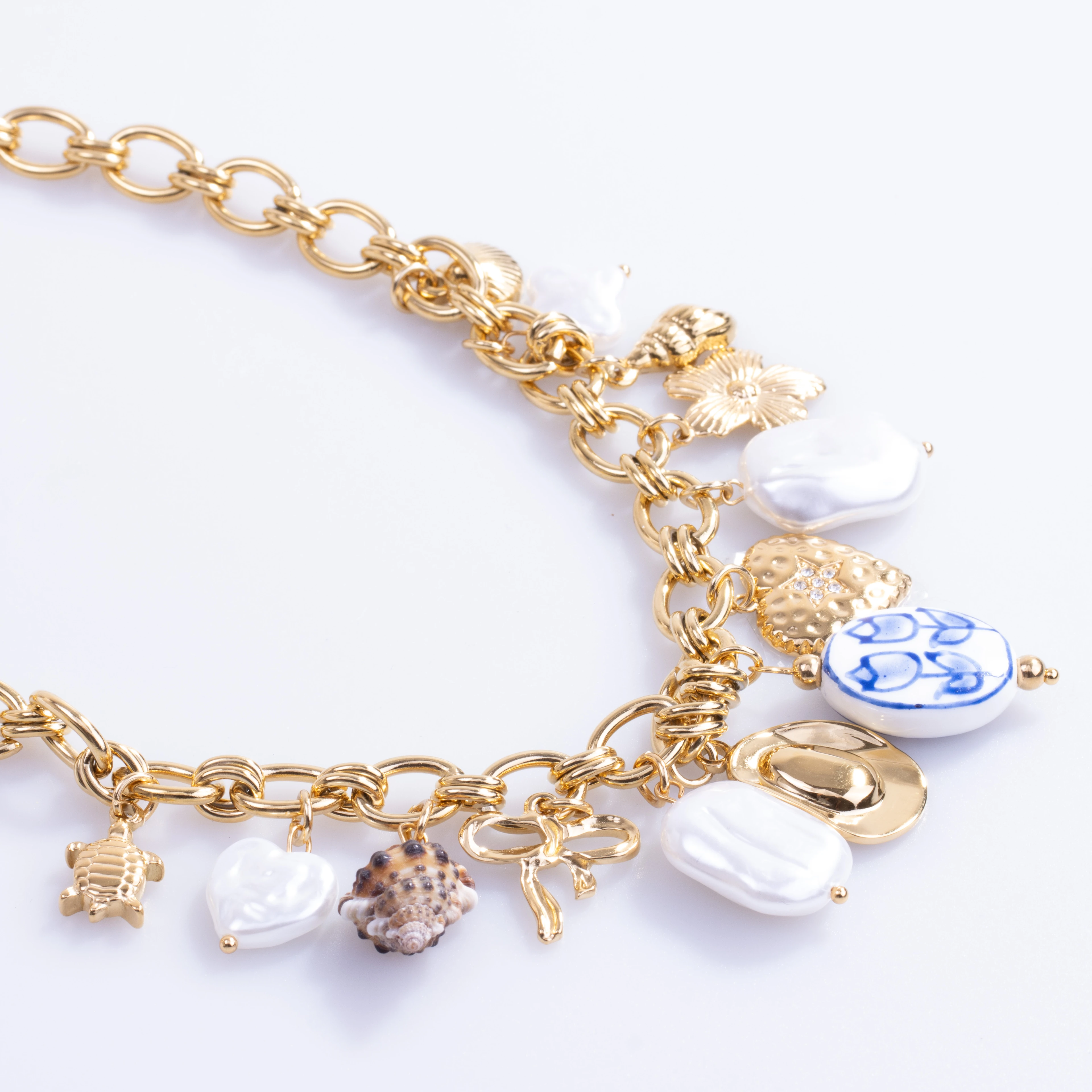 Coralia Necklace | Çelik Kolye