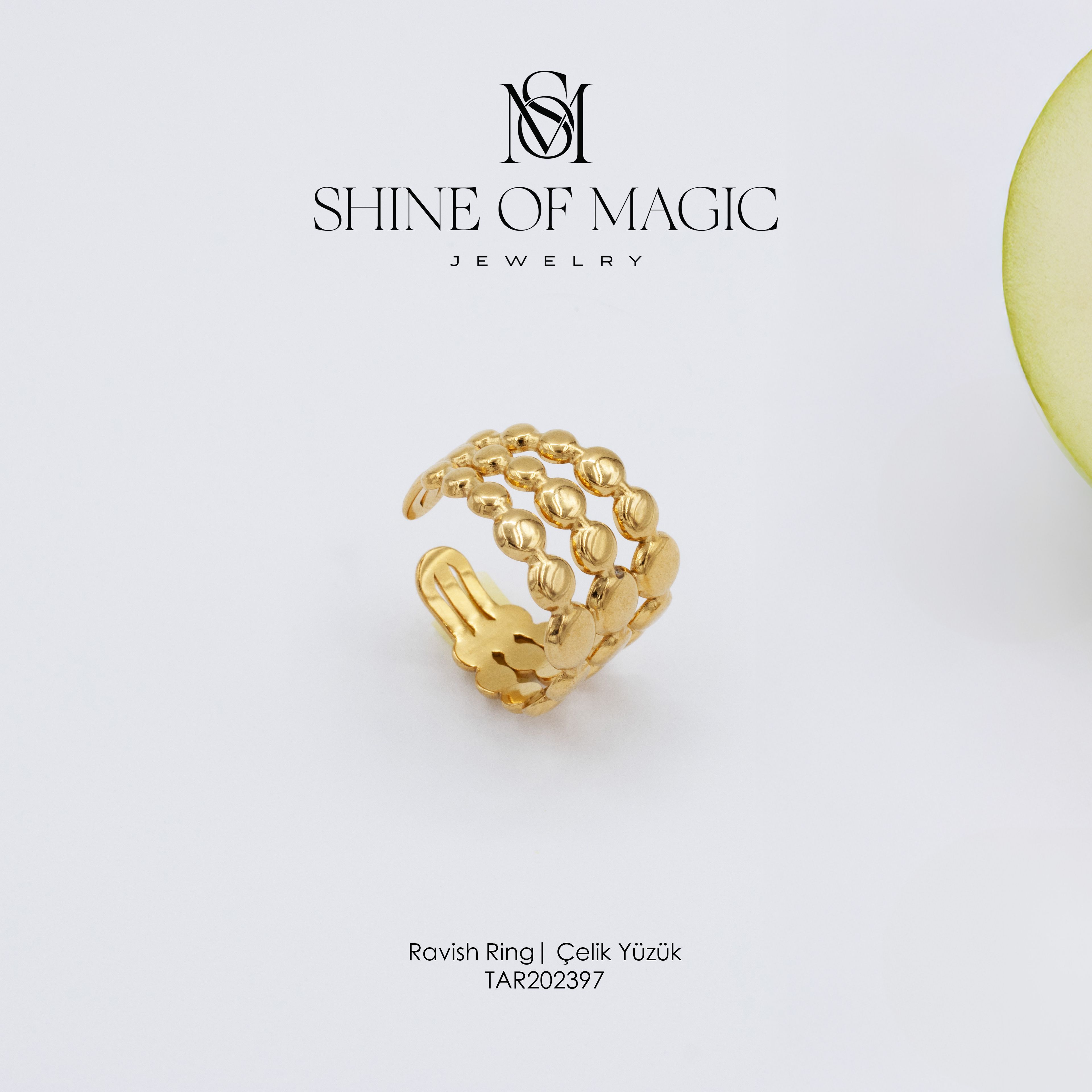 Ravish Ring | Çelik Yüzük