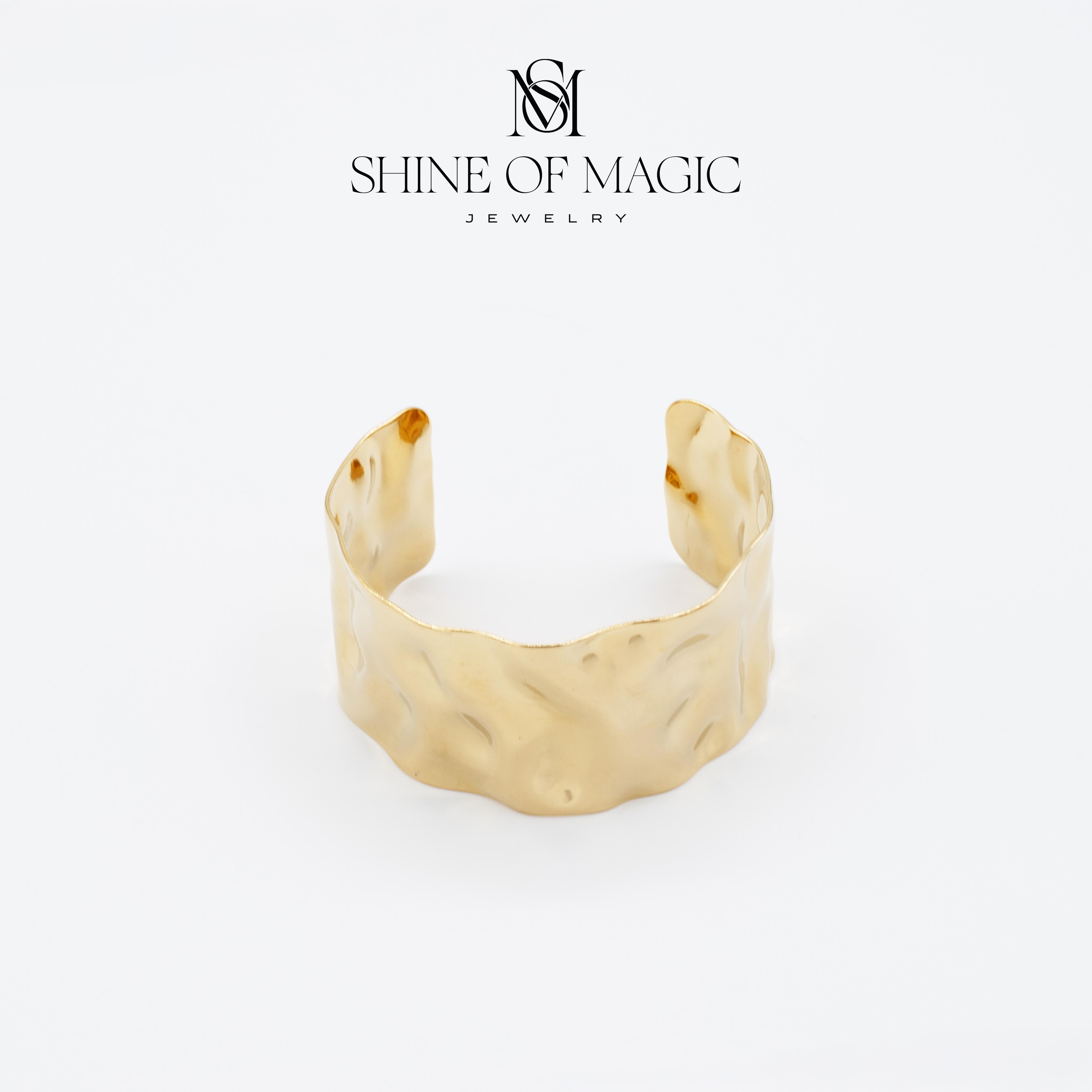 Golden Wave Bracelet | Çelik Bileklik