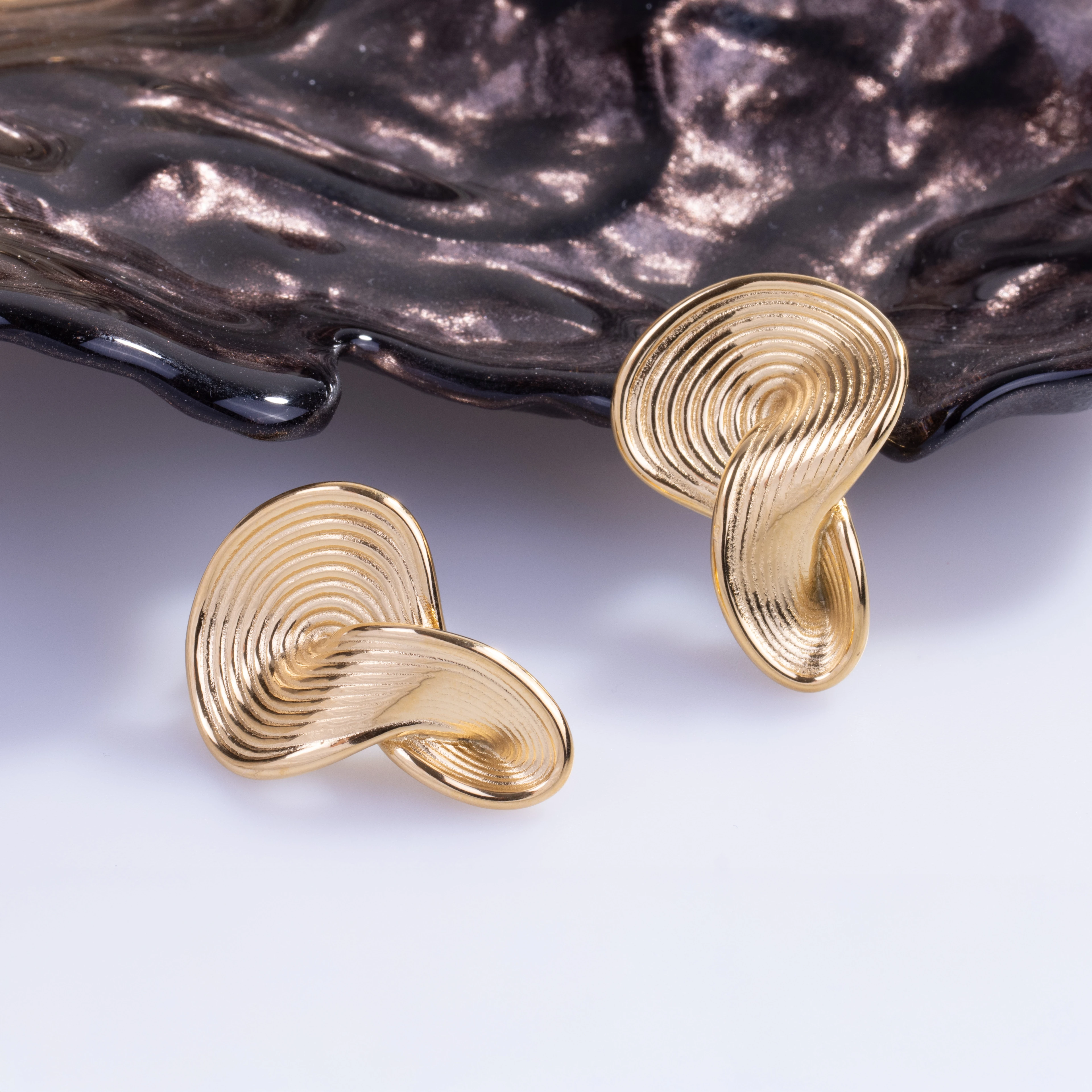 Saliv Earring | Çelik Küpe