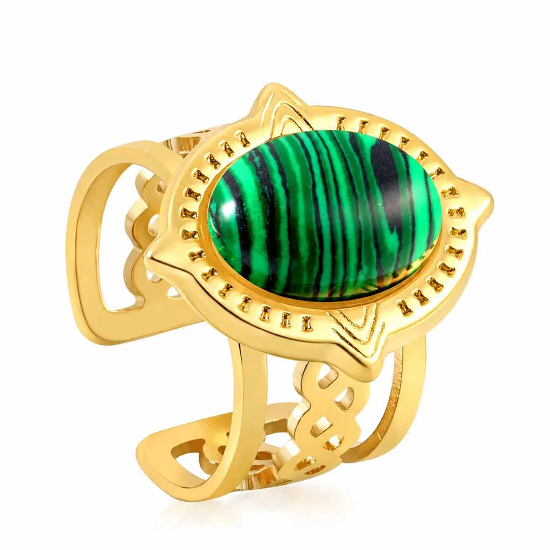 Malachia Ring | Çelik Yüzük