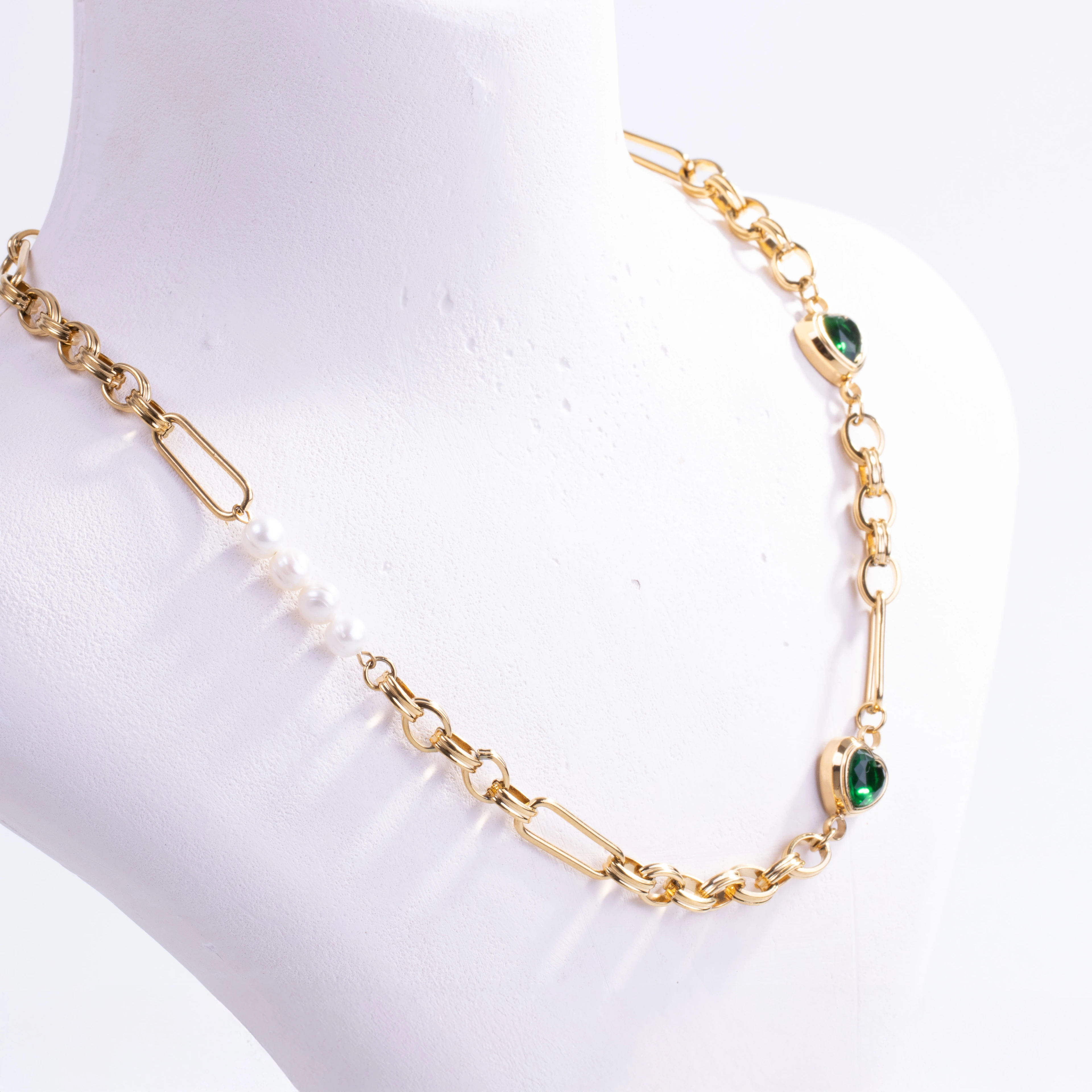 Esmeralda Necklace | Çelik Kolye