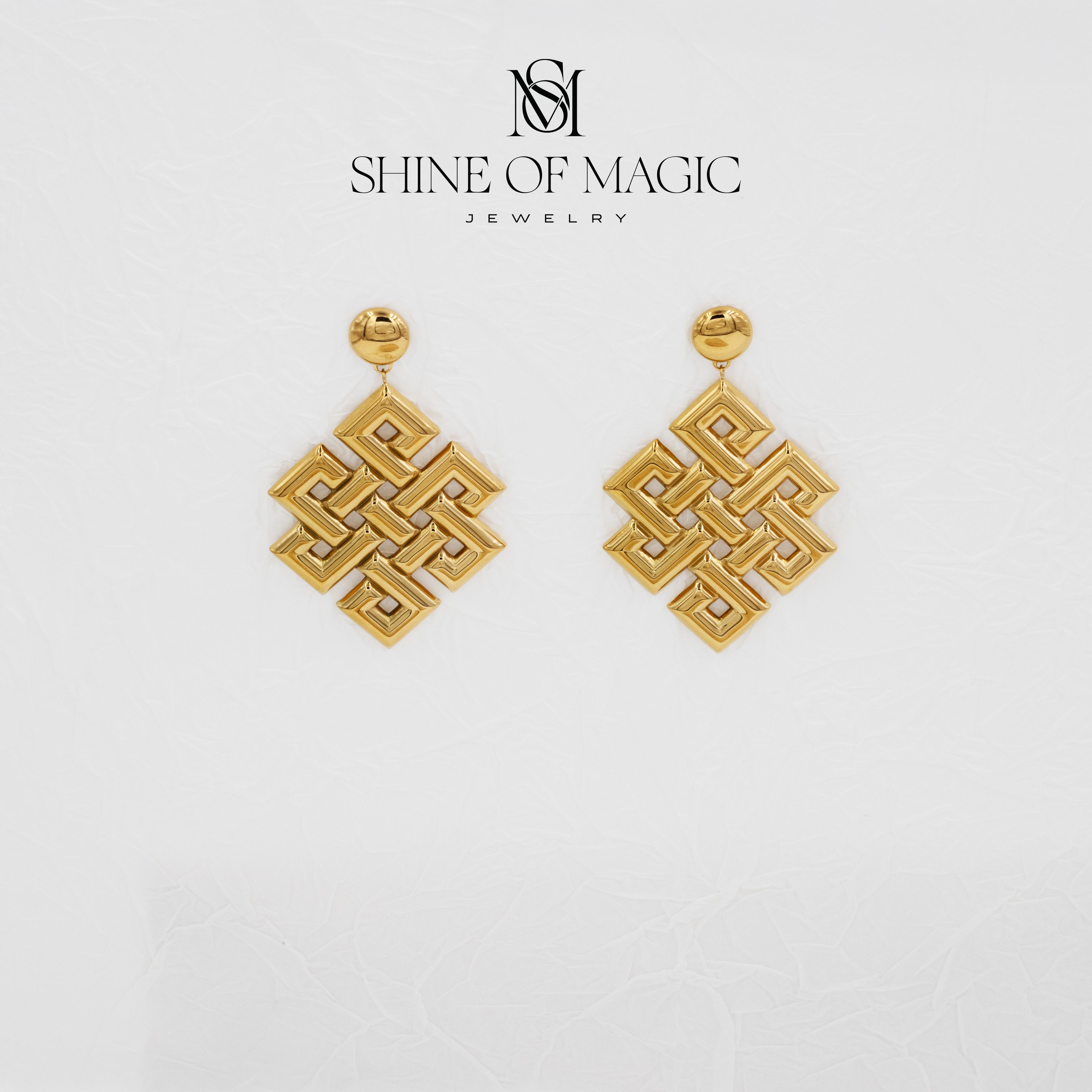 Luxe Harmony Earring | Çelik Küpe