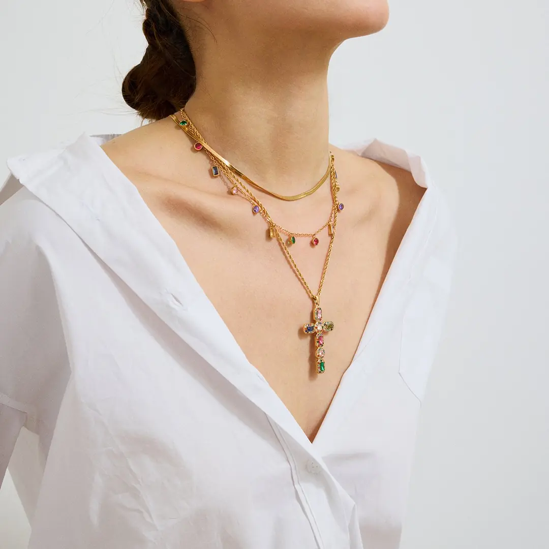 Crucella Necklace | Çelik Kolye 5