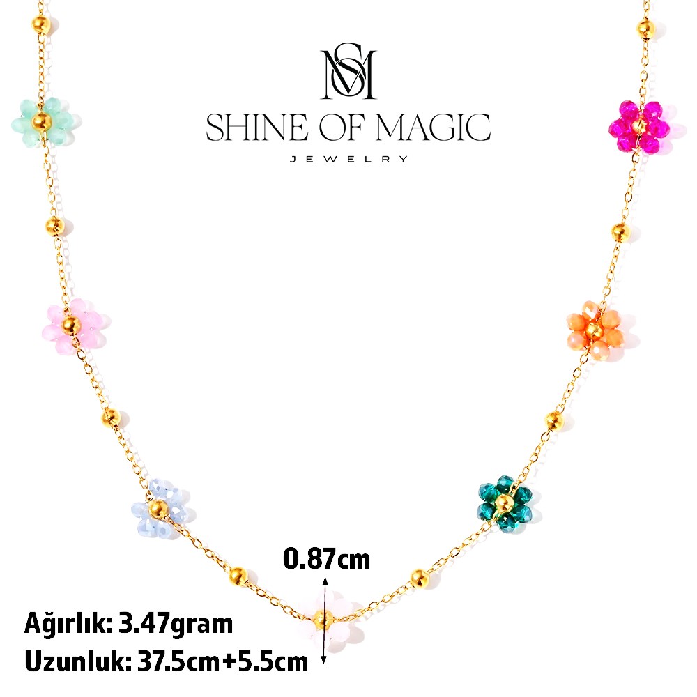 Regal Shine Collection Necklace | Çelik Kolye