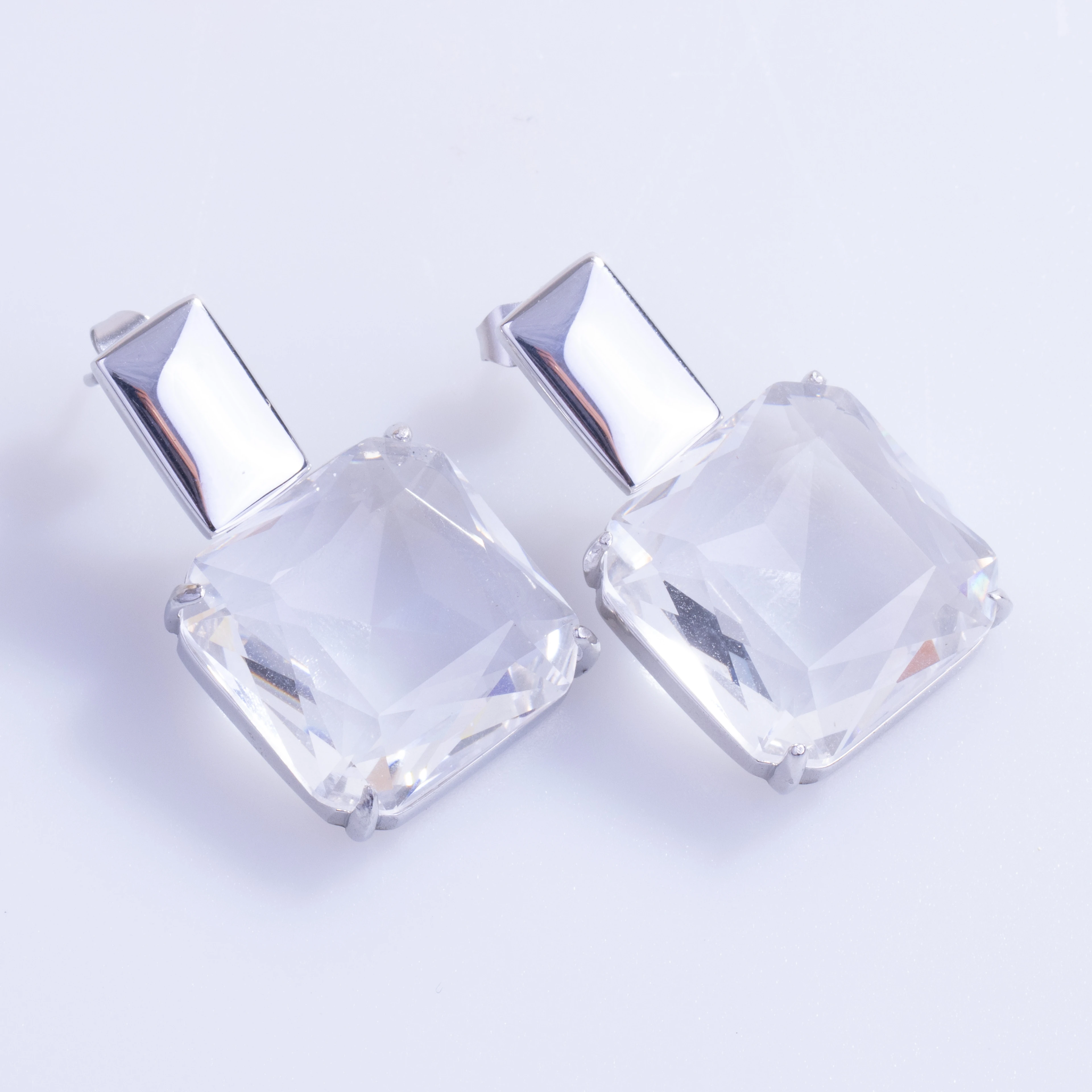 Clarevia Earring | Çelik Küpe