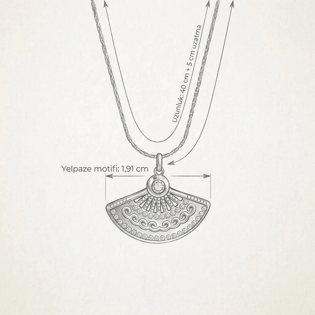 Fenella Necklace | Çelik Kolye 6