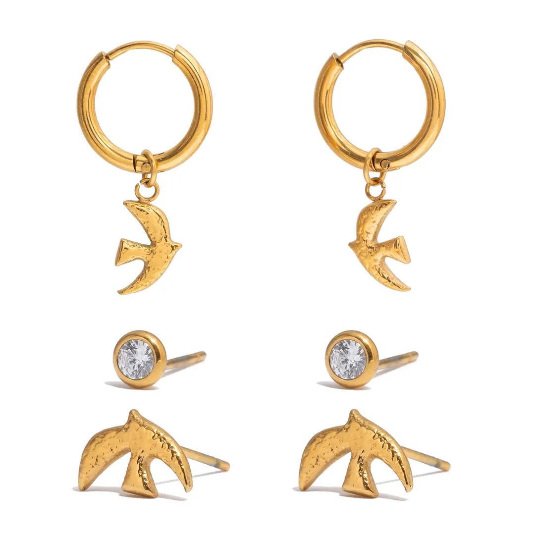 Yaklise Earring | Çelik Küpe