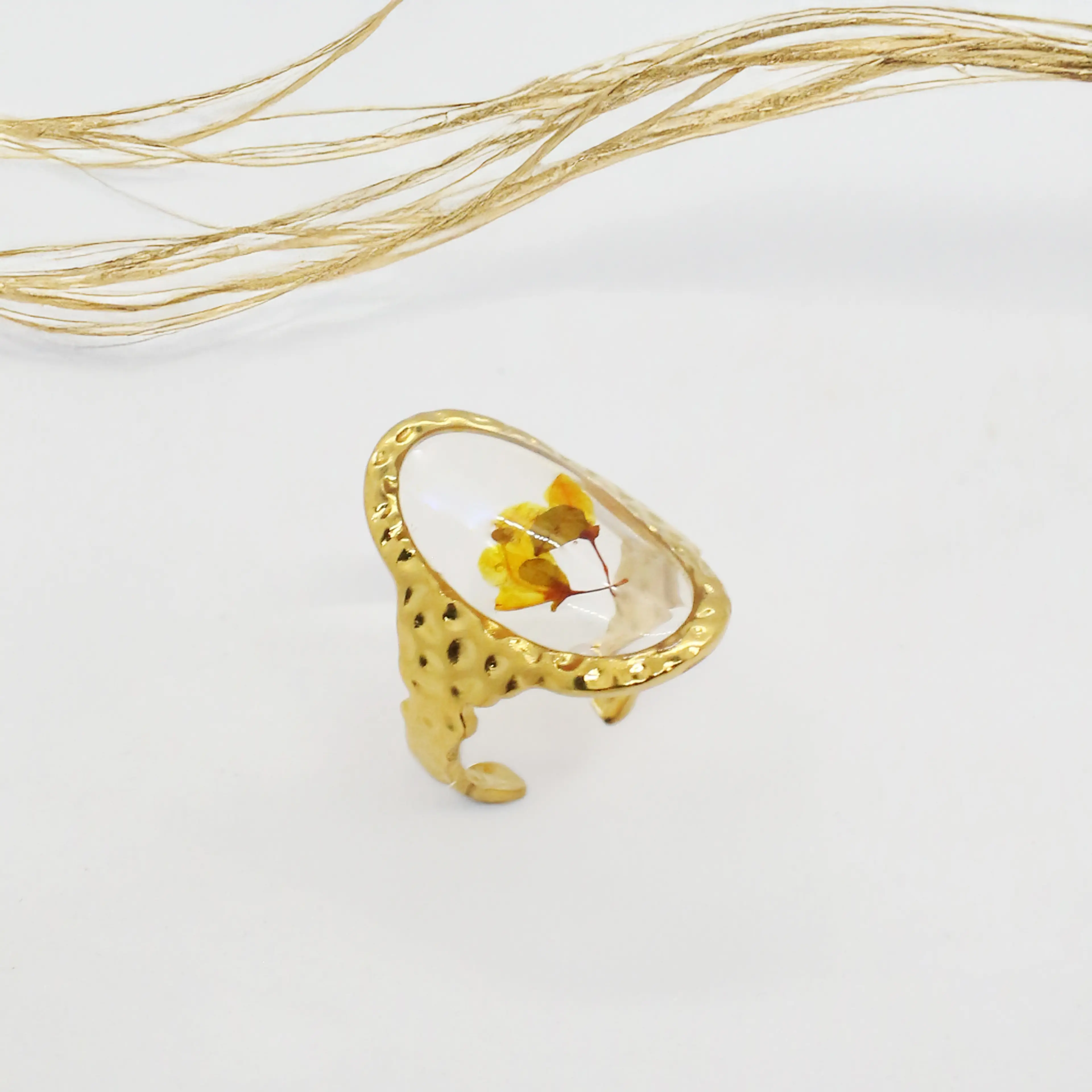 Floris  Ring | Çelik Yüzük