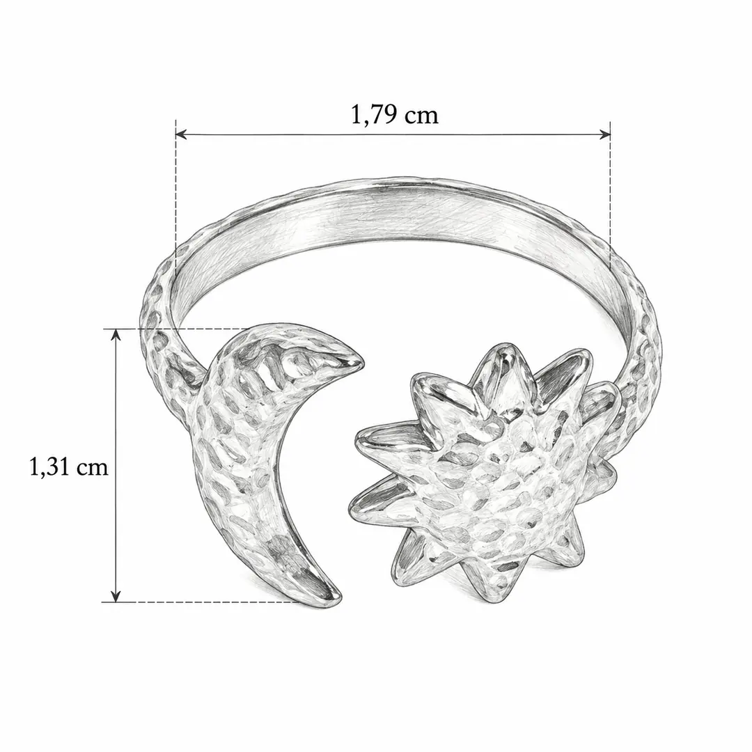 Eclissa Ring | Çelik Yüzük 6