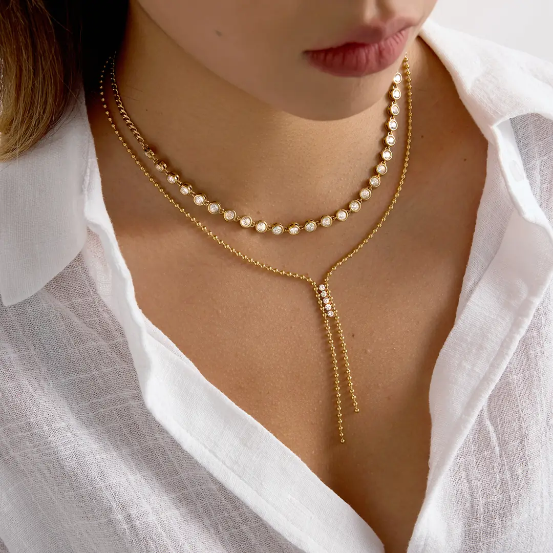 Lanrose Necklace | Çelik Kolye 4