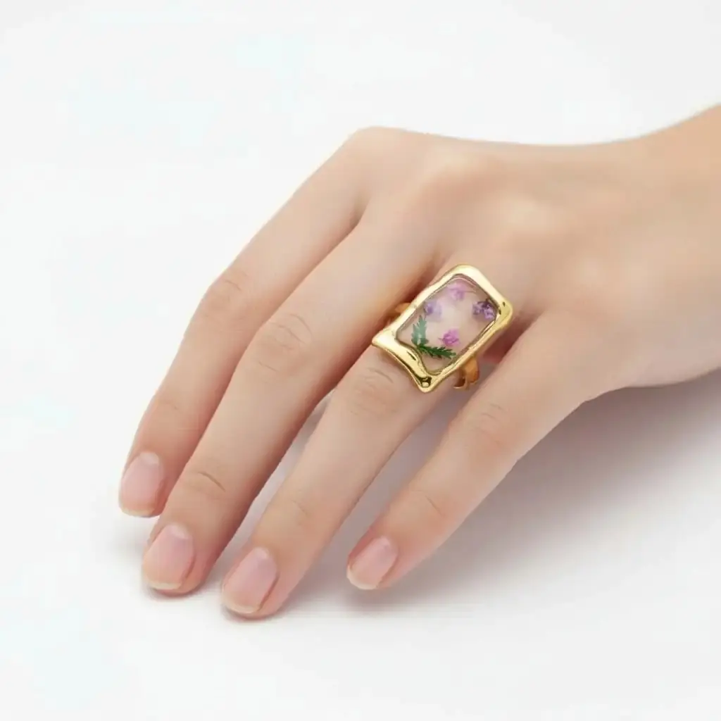 Floramira Ring | Çelik Yüzük 2