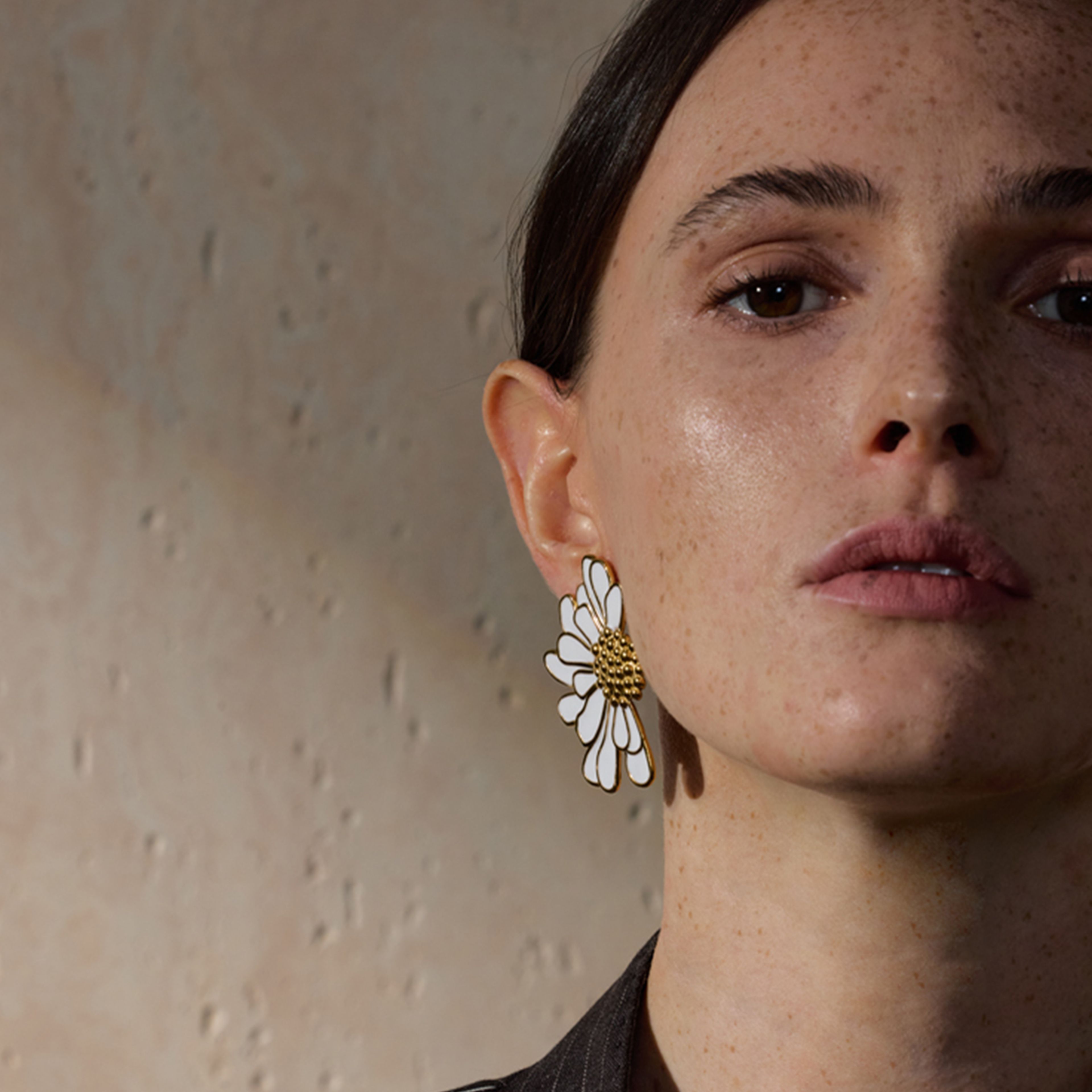 Daisom Earring | Çelik Küpe