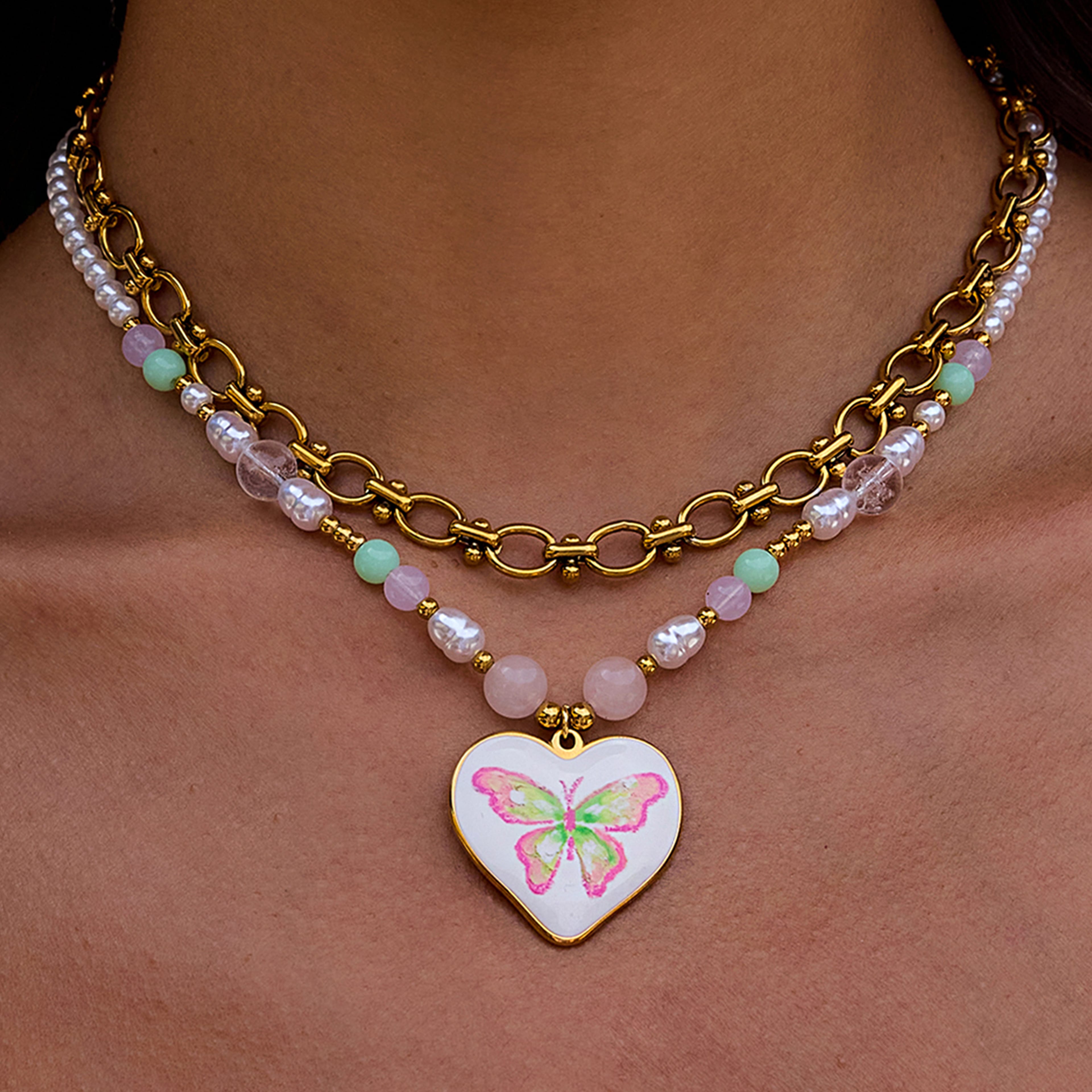 Flutina Necklace | Çelik Kolye