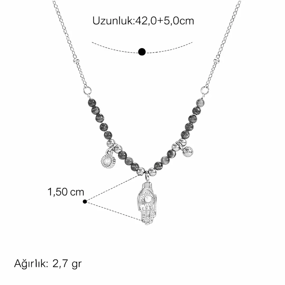 Duskora Necklace | Çelik Kolye 5
