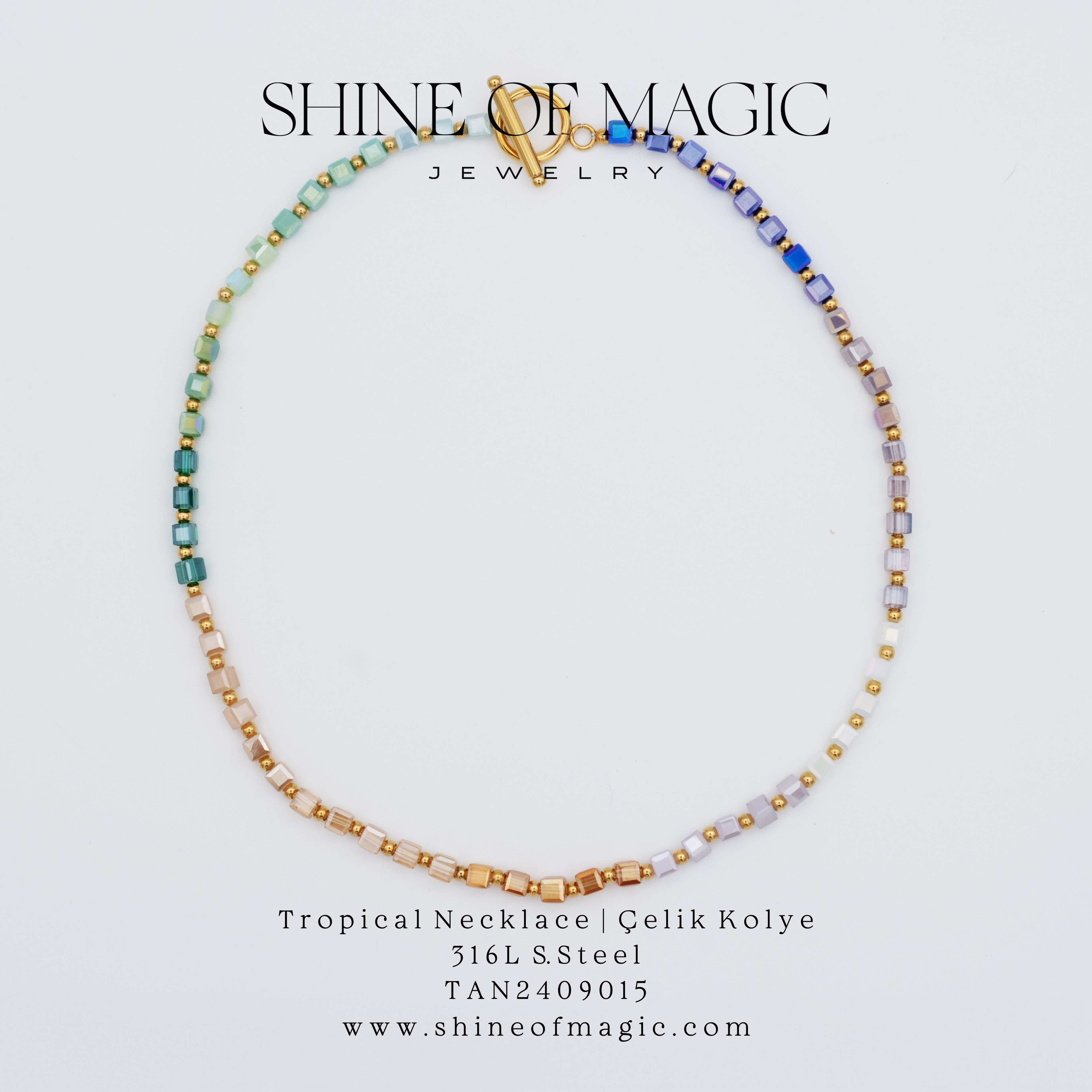 Tropical Necklace | Çelik Kolye