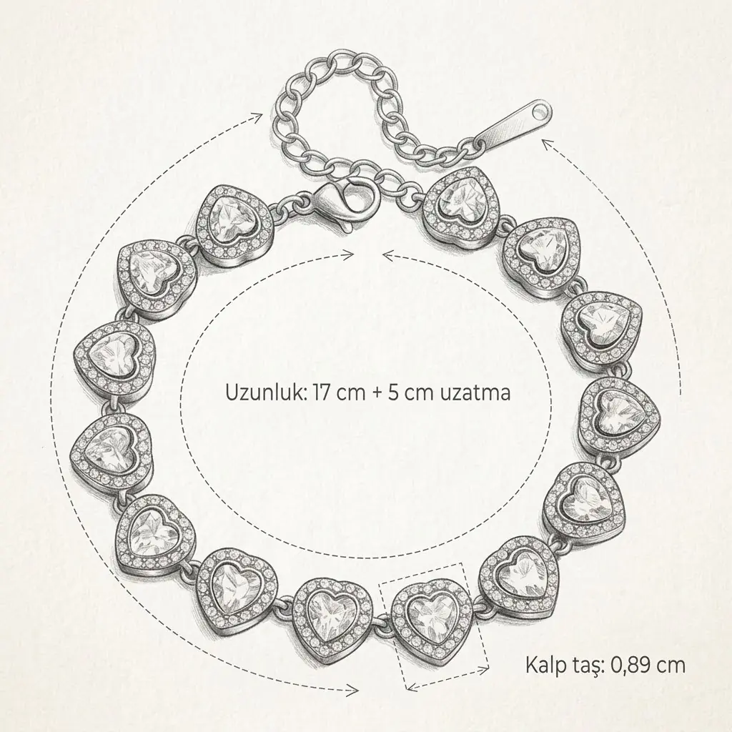 Kalbelle Bracelet | Çelik Bileklik 5