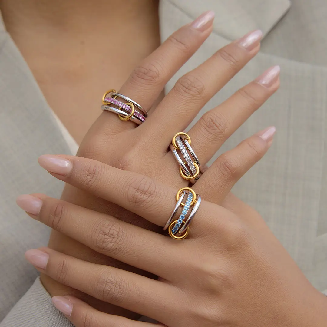 Orbitala Ring | Çelik Yüzük 4