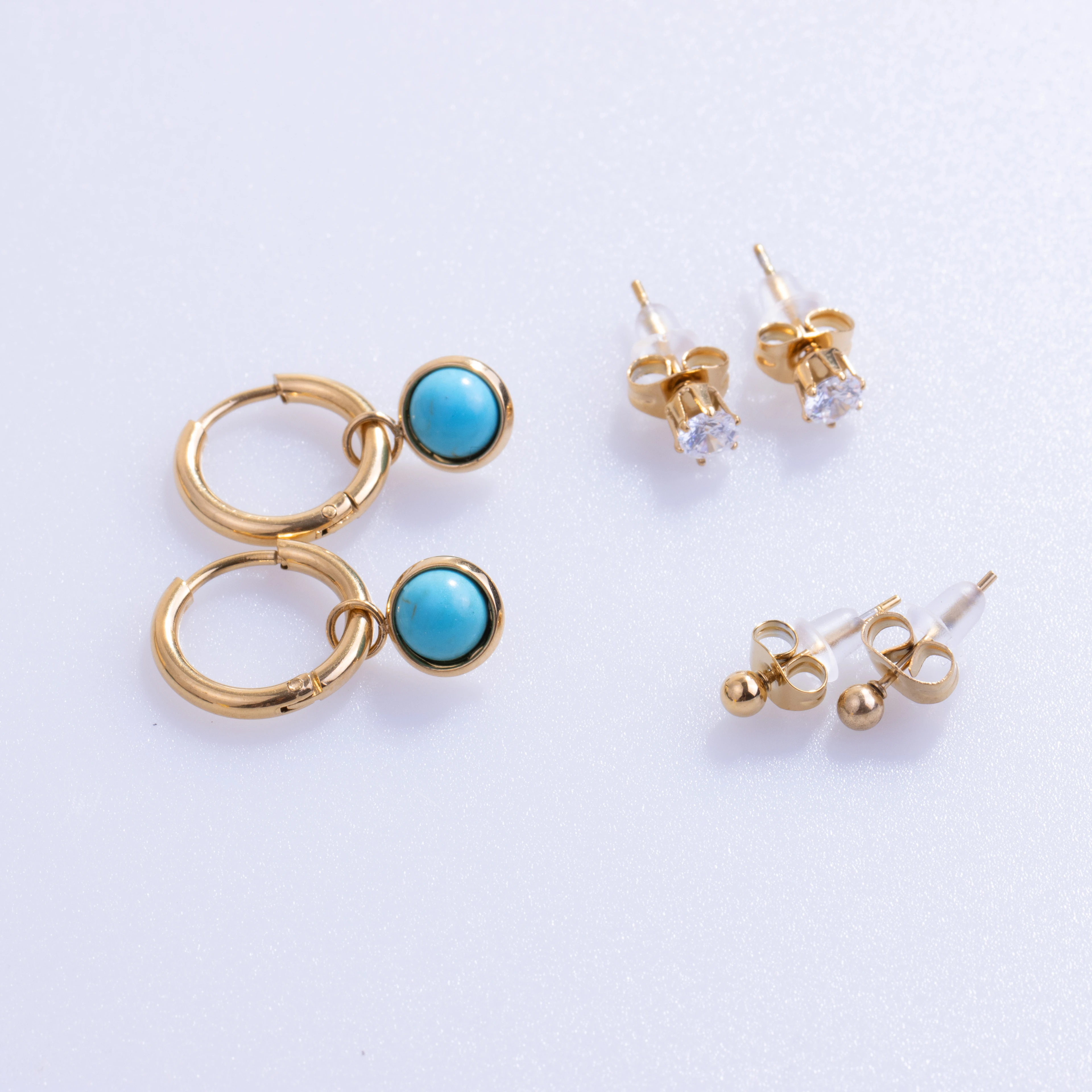 Turqivia Earring | Çelik Küpe