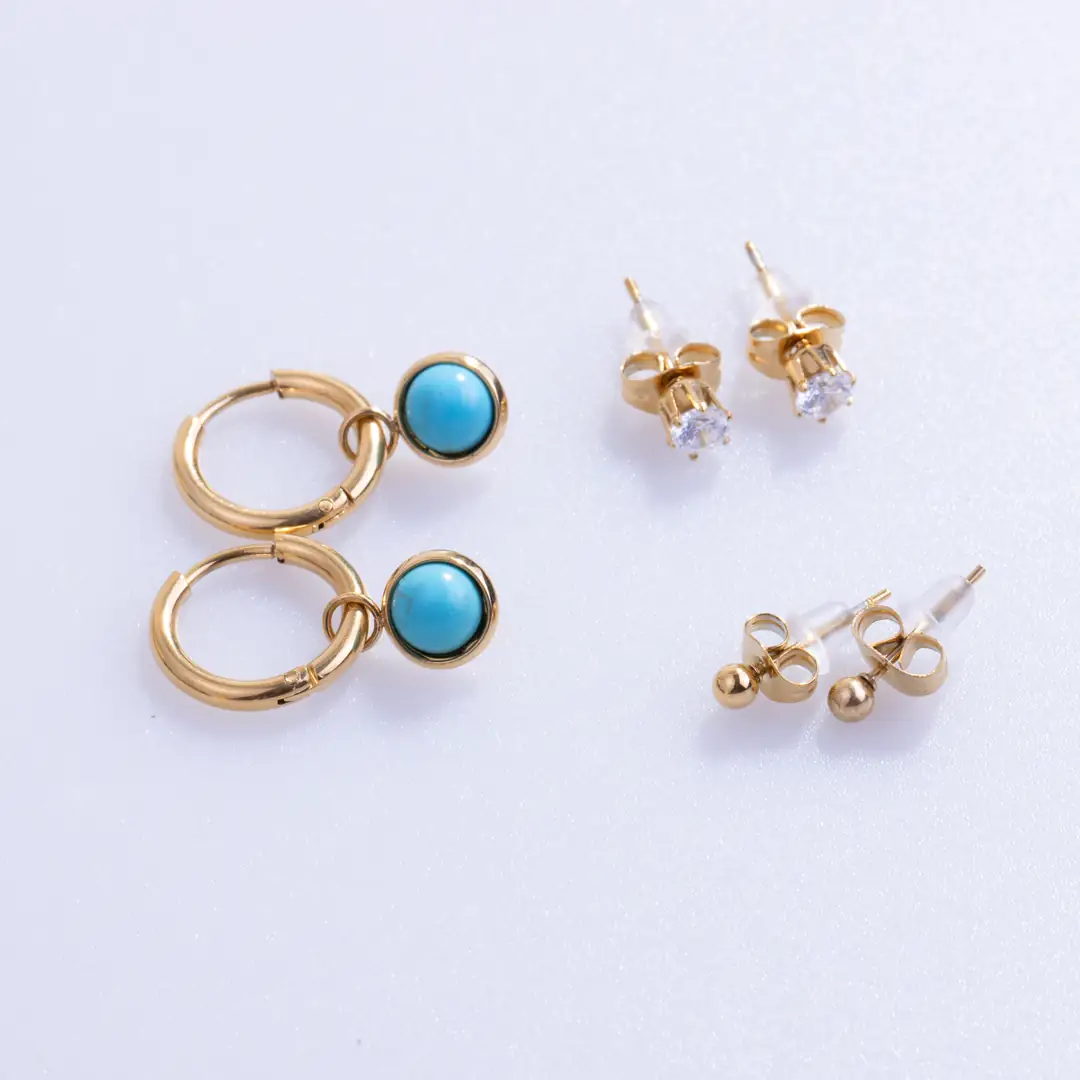Turqivia Earring | Çelik Küpe 2