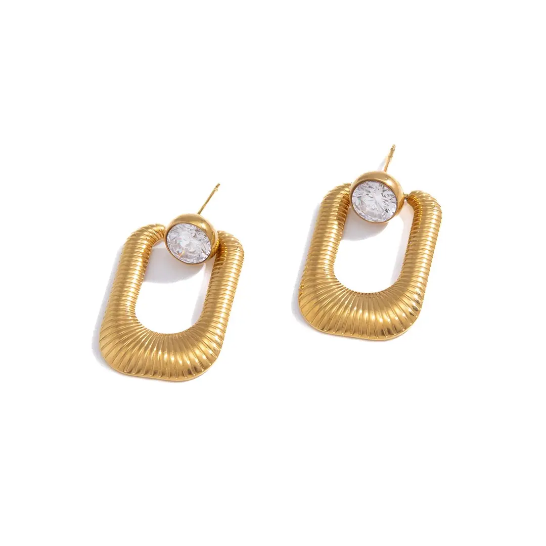 Ribelle Earring | Çelik Küpe 3