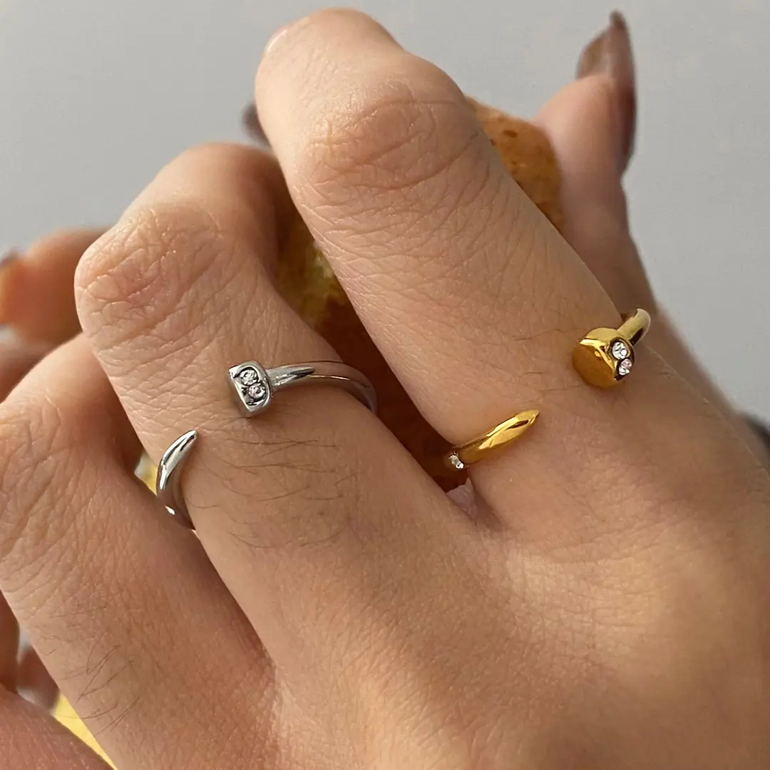 Quilla Ring | Çelik Yüzük 2