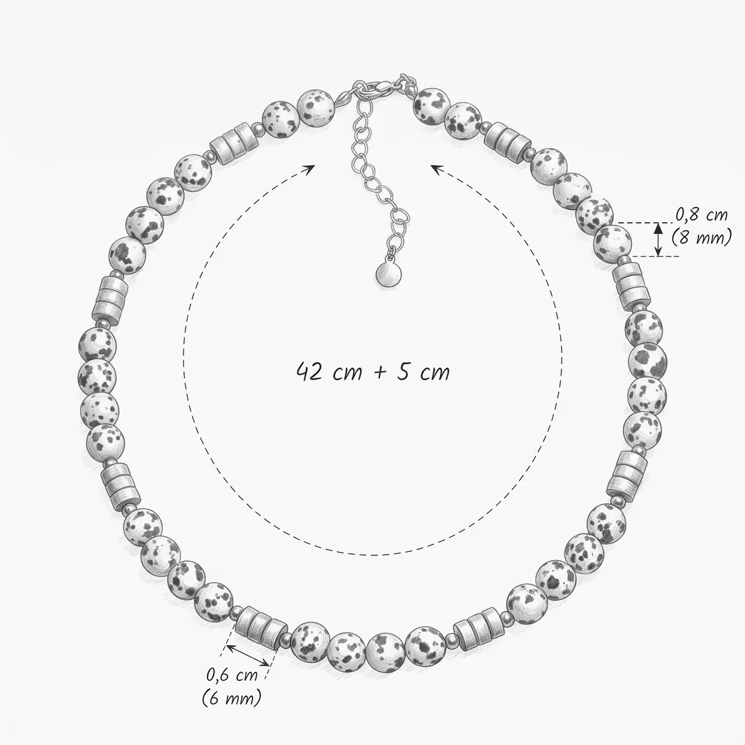 Dalmia Necklace | Doğal Taş Kolye 3