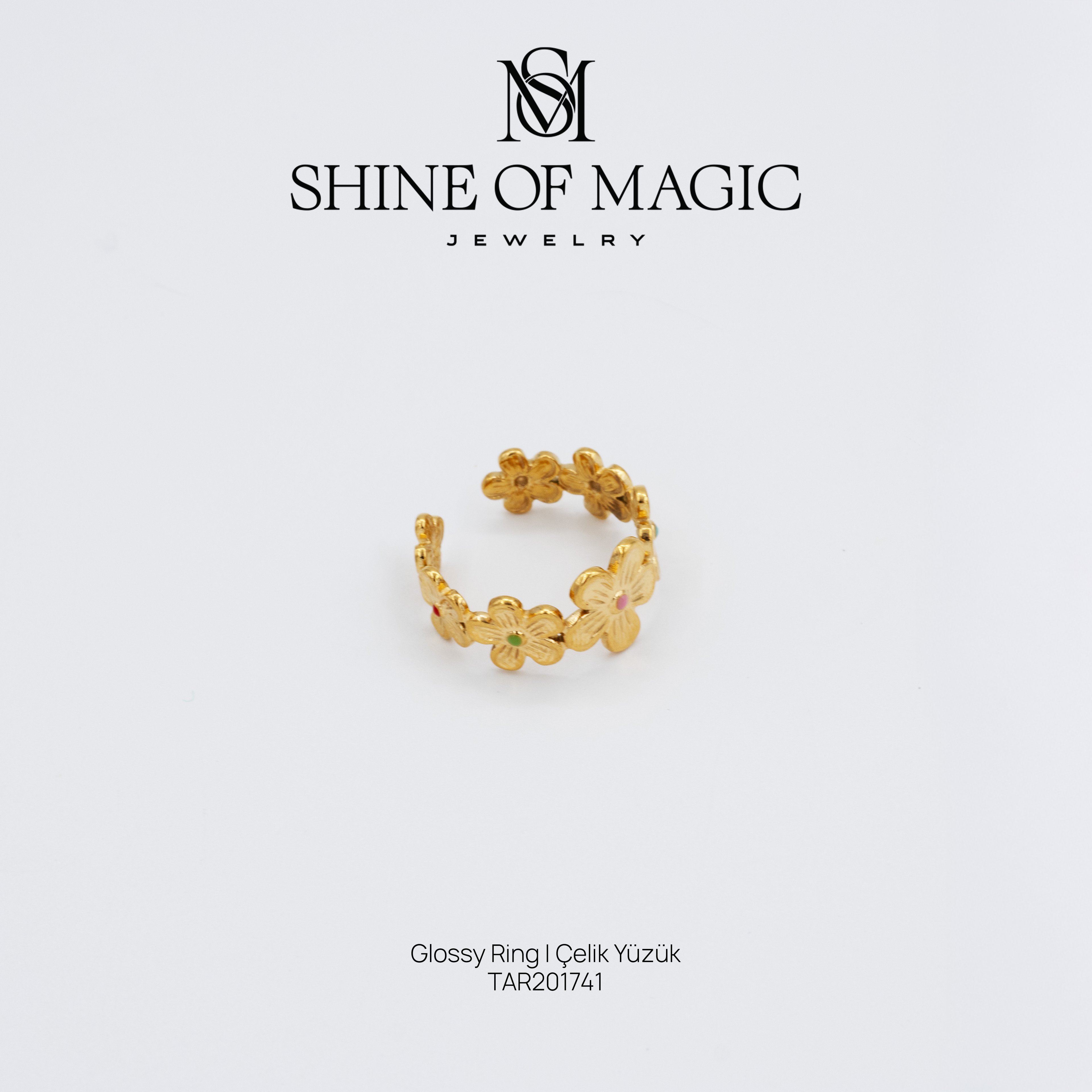 Glossy Ring | Çelik Yüzük