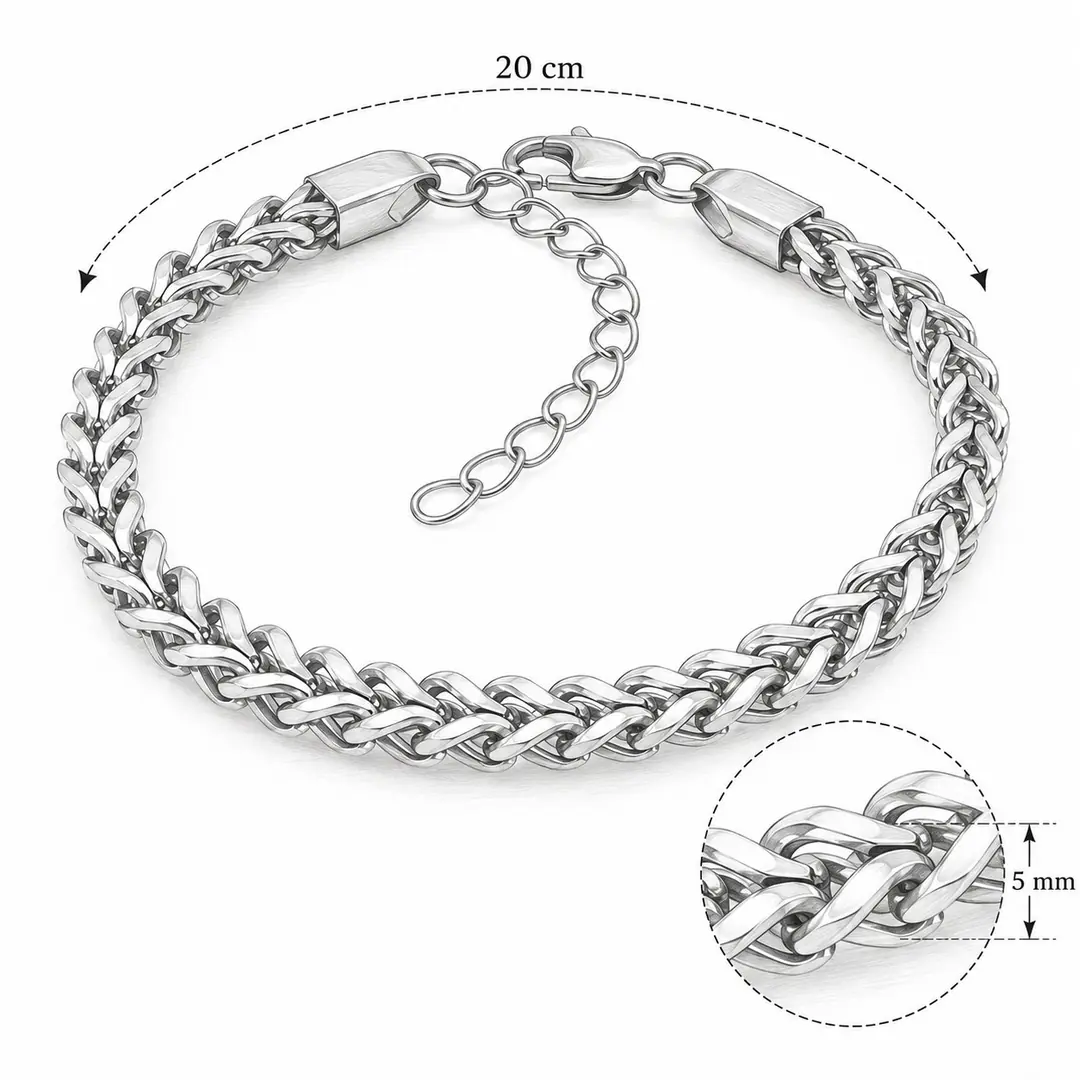 Aurvik Bracelet | Erkek Çelik Bileklik 3