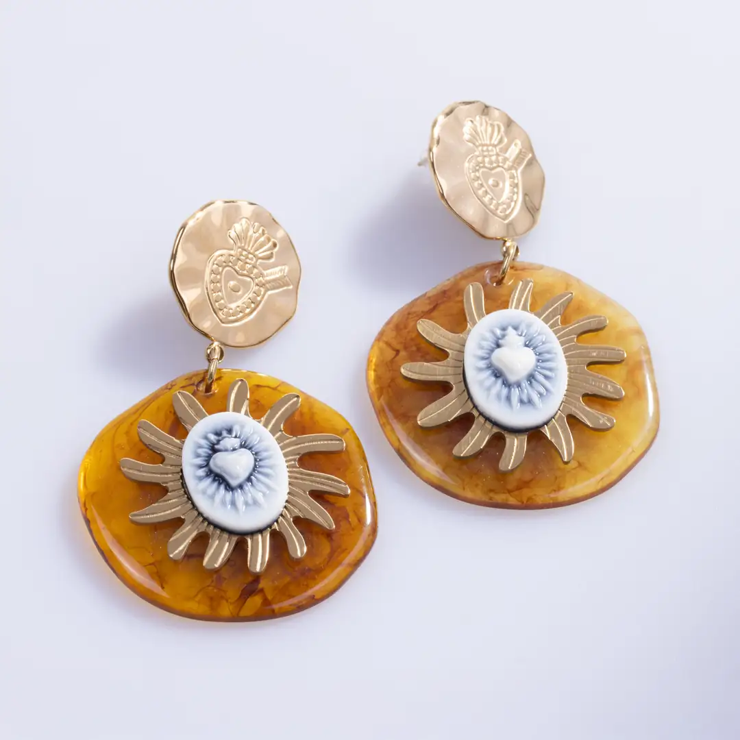 Auristen Earring | Reçine Küpe