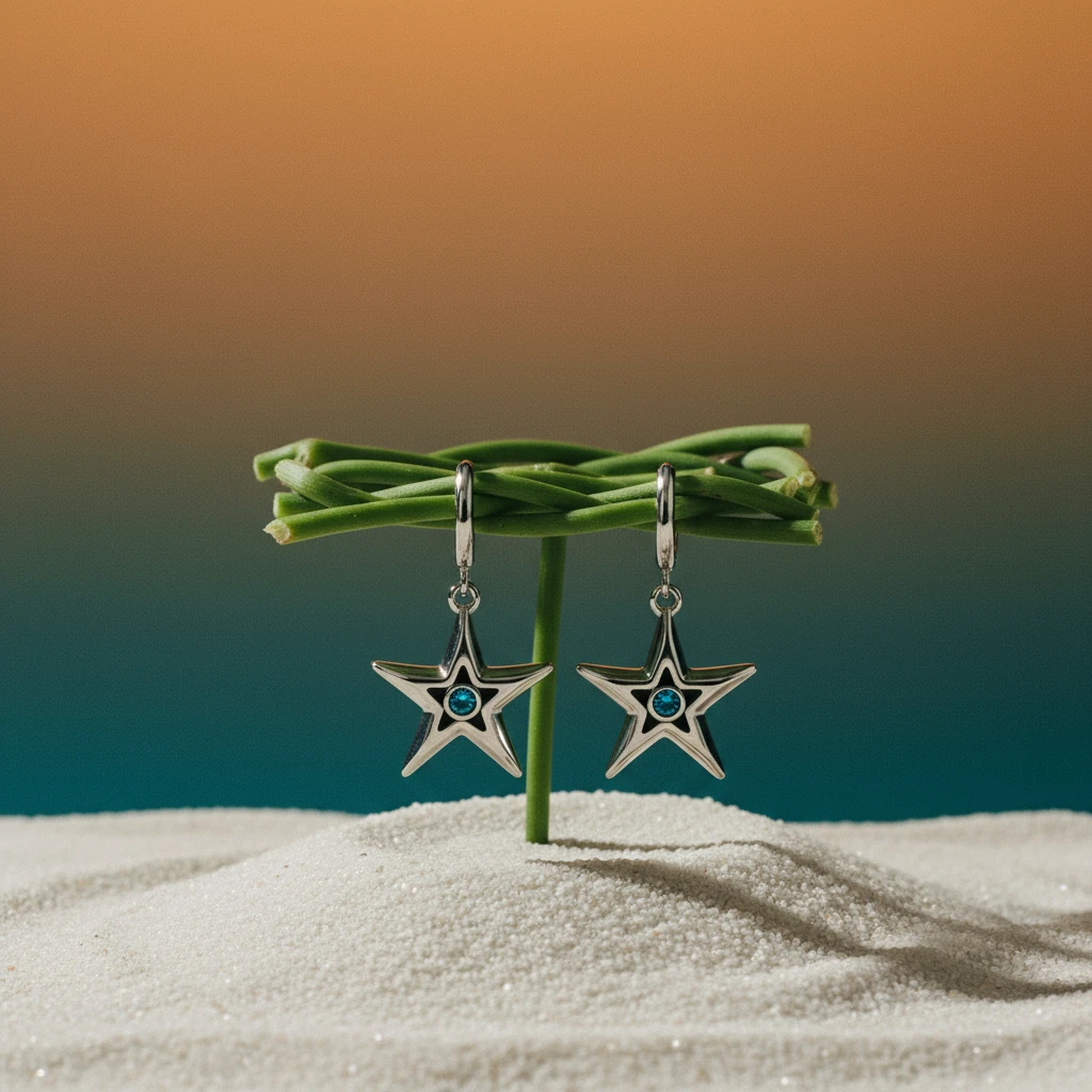 Celestea Earring | Çelik Küpe