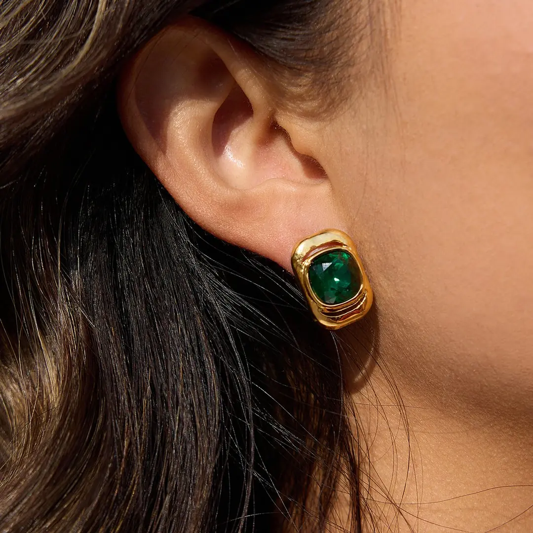 Viridane Earring | Çelik Küpe 5