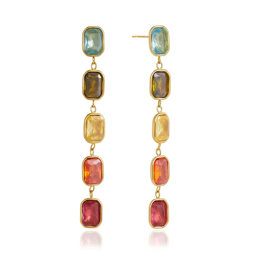 Gradina Earring | Çelik Küpe