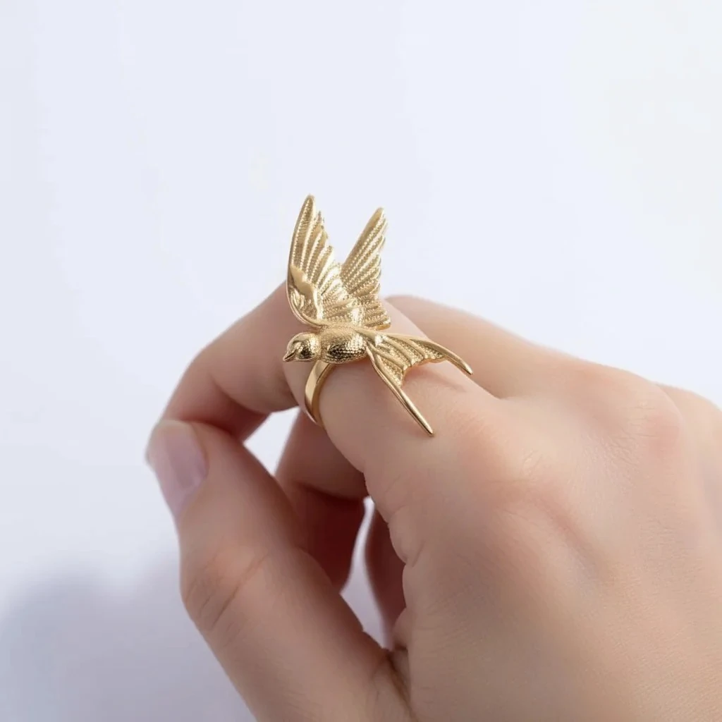 Vogel Ring | Çelik Yüzük