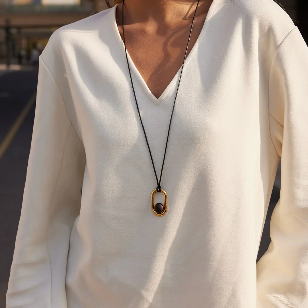 Ulmira Necklace | Çelik Kolye 3
