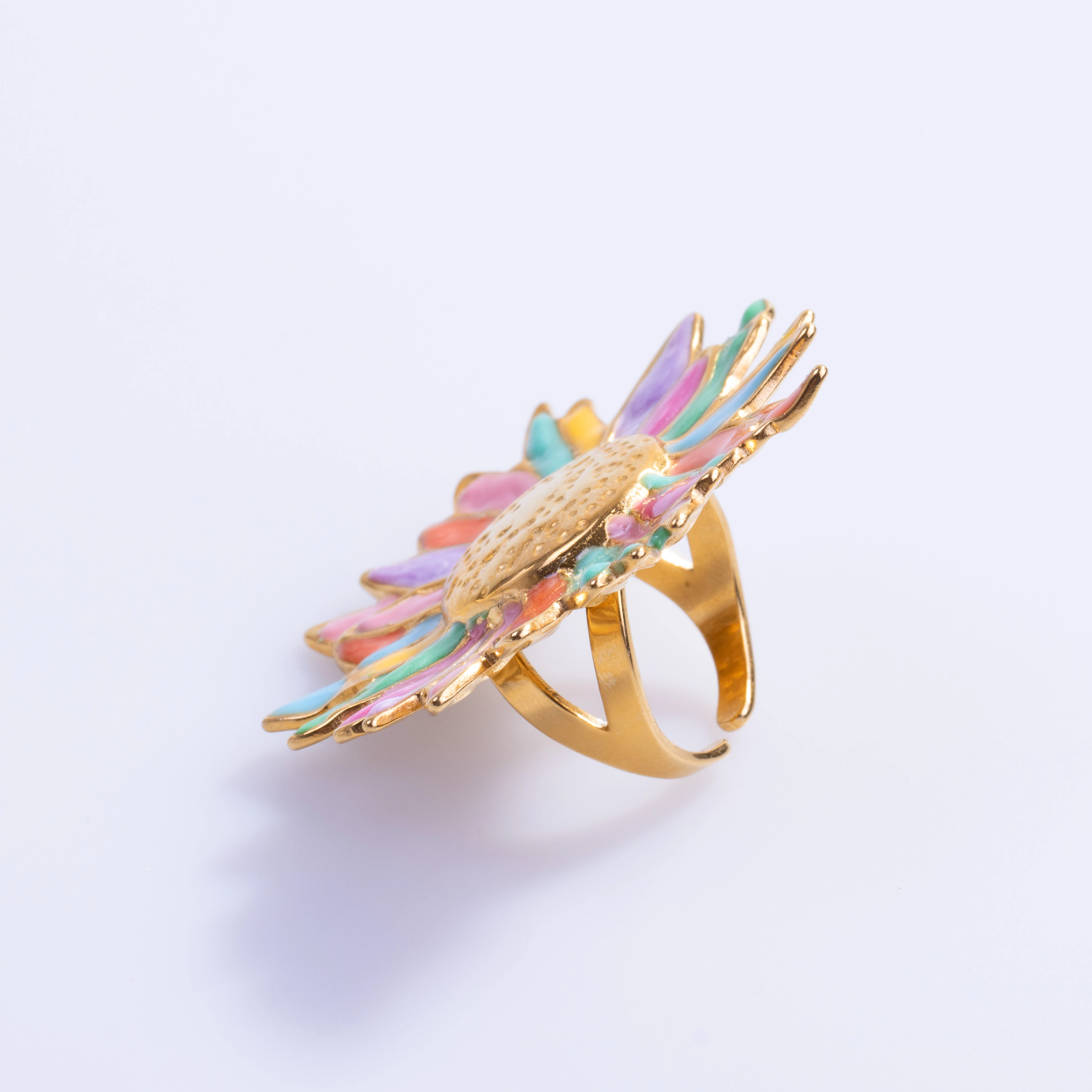 Blossarya Ring | Çelik Yüzük