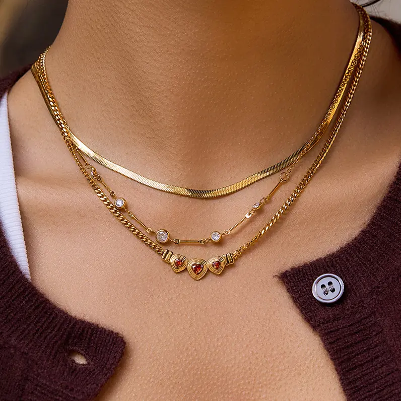 Tricuora Necklace | Çelik Kolye 2